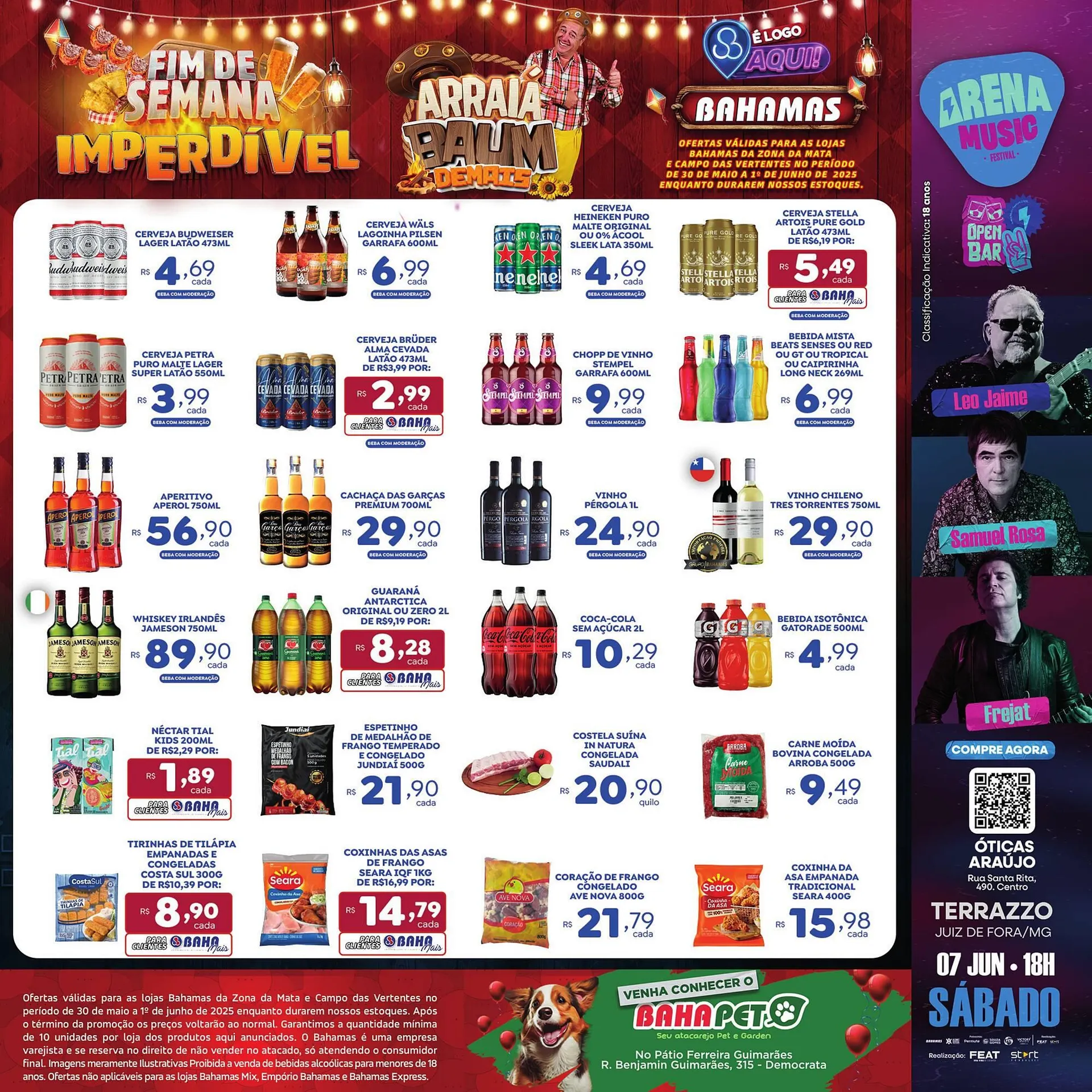 Encarte de Catálogo Bahamas Supermercados 30 de maio até 1 de junho 2025 - Pagina 1