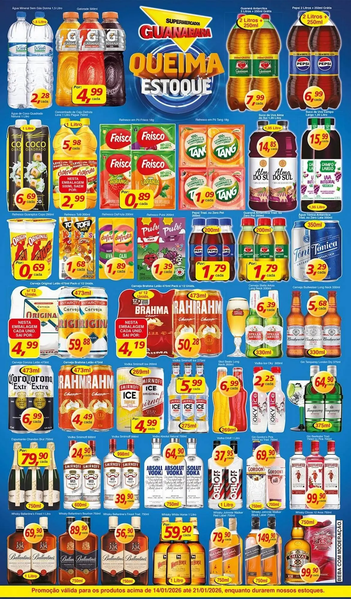 Encarte de Encarte Supermercados Guanabara 14 de janeiro até 21 de janeiro 2026 - Pagina 6