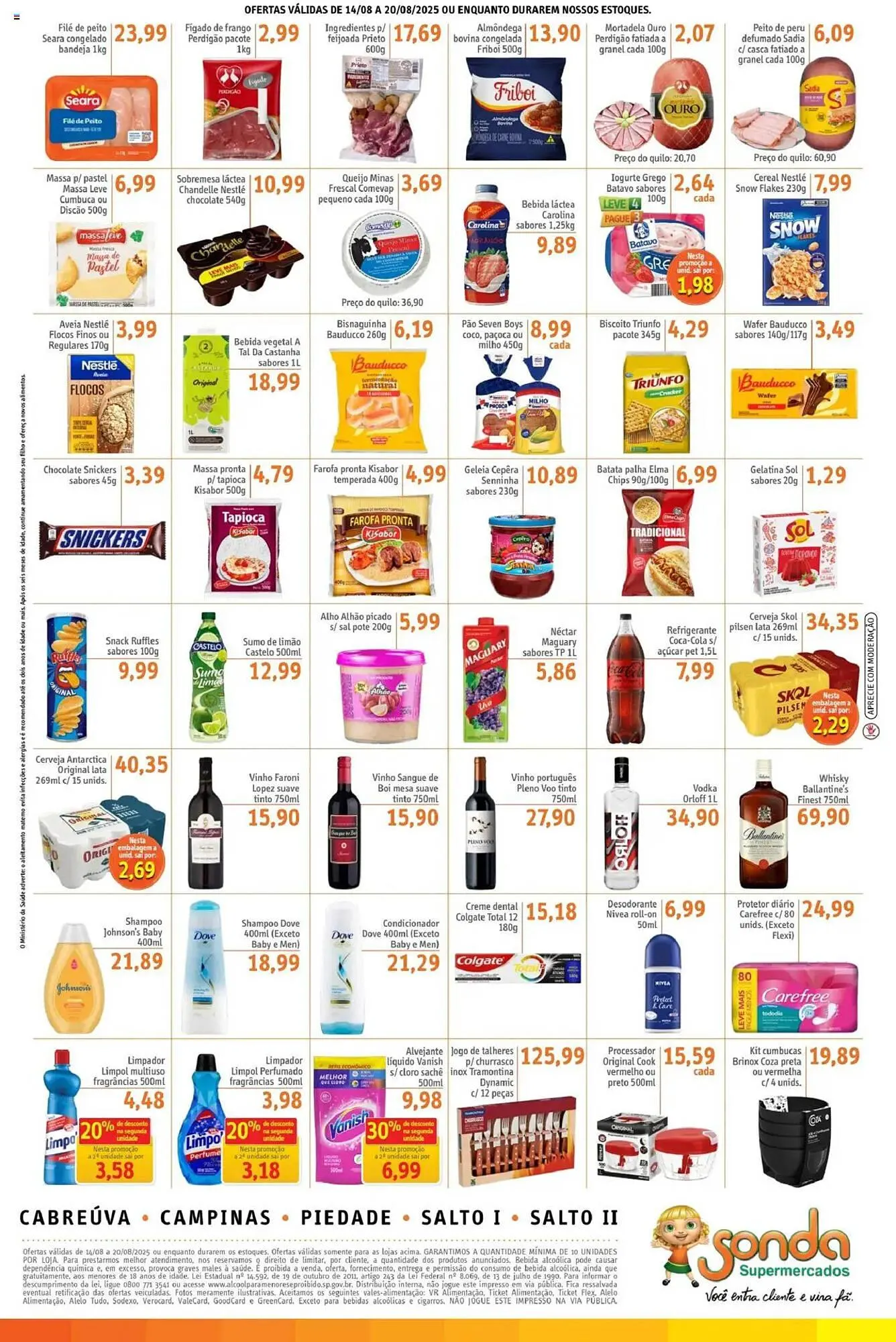 Encarte de Catálogo Sonda 14 de agosto até 20 de agosto 2025 - Pagina 2