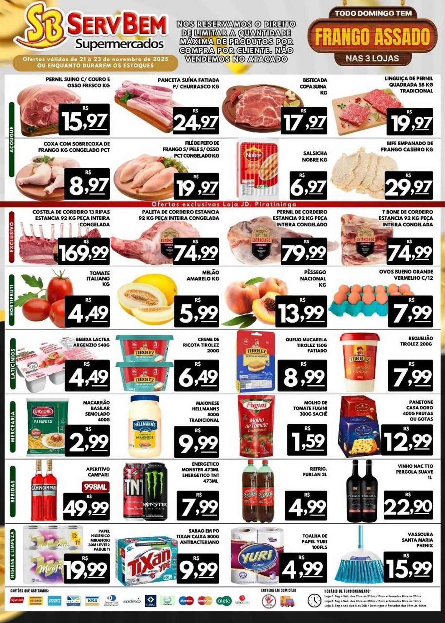 Encarte de Catálogo ServBem 21 de novembro até 23 de novembro 2025 - Pagina 1