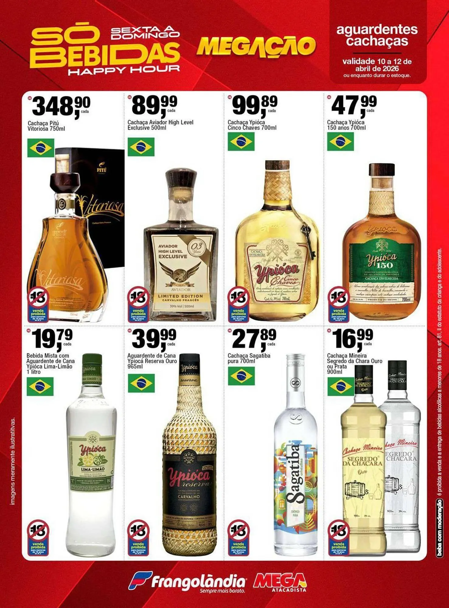 Encarte de Encarte Frangolândia 10 de abril até 12 de abril 2026 - Pagina 7