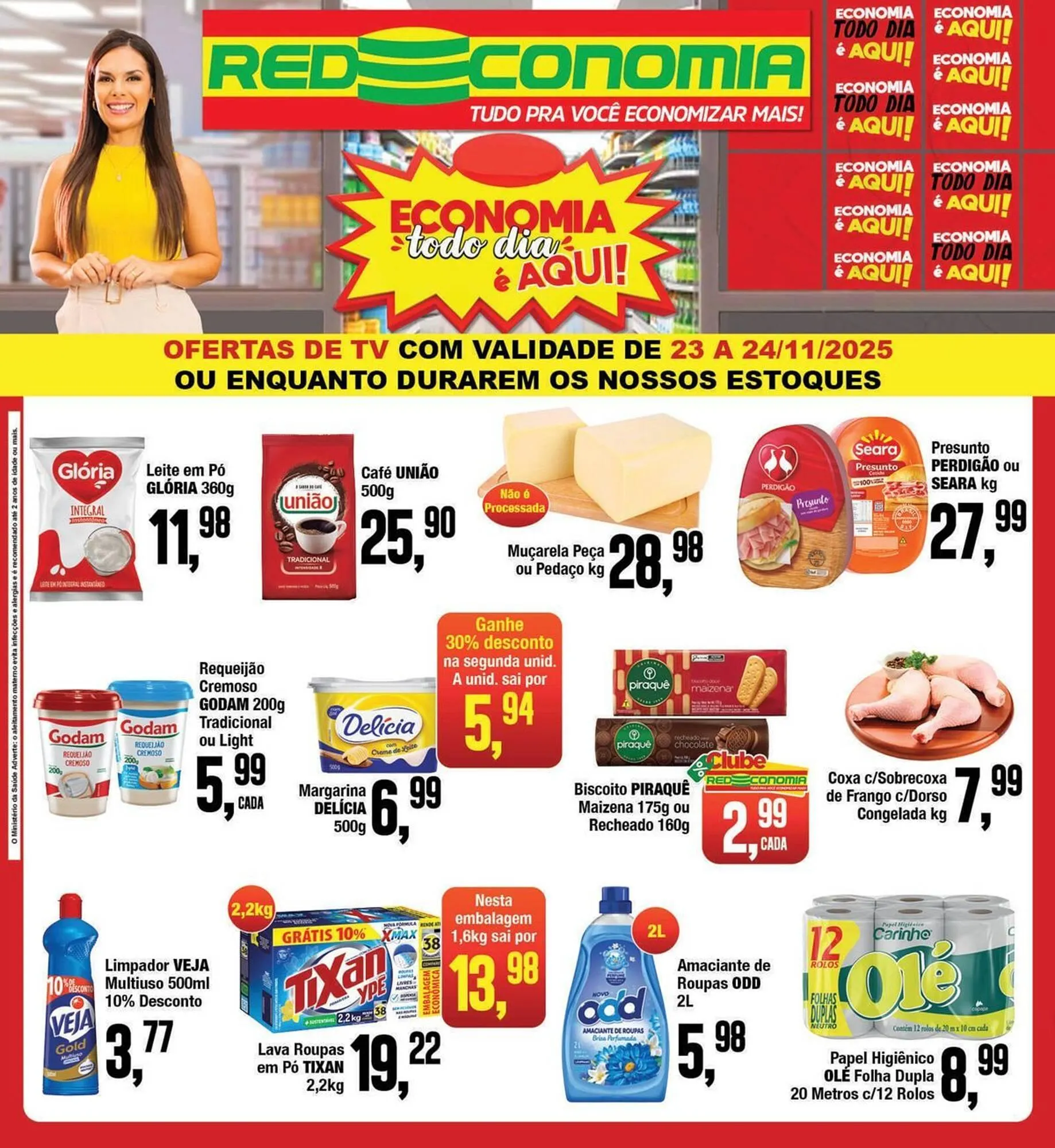 Encarte de Encarte Rede Economia 23 de fevereiro até 24 de fevereiro 2026 - Pagina 1