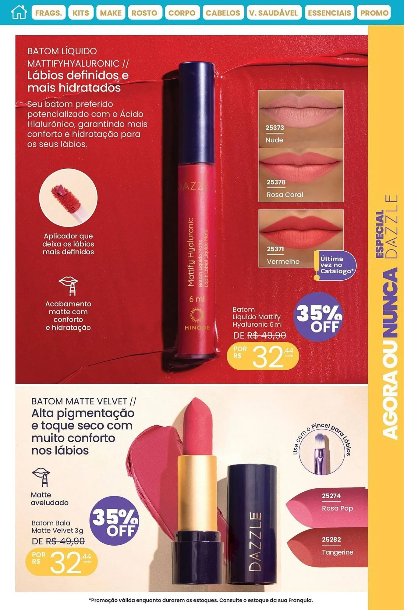 Encarte de Catálogo Hinode 1 de abril até 30 de abril 2026 - Pagina 73