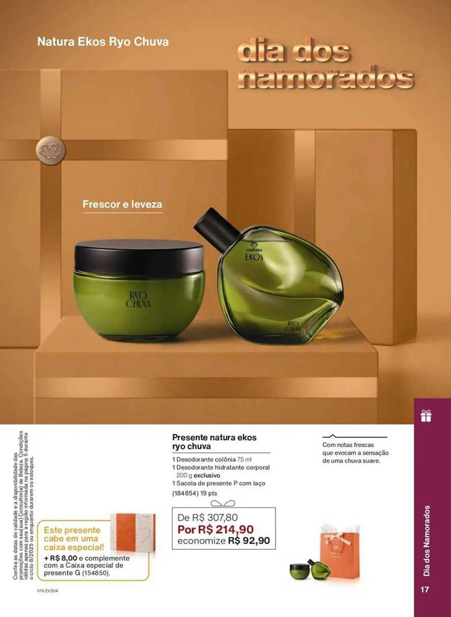 Encarte de Catálogo Natura 24 de abril até 30 de maio 2025 - Pagina 17