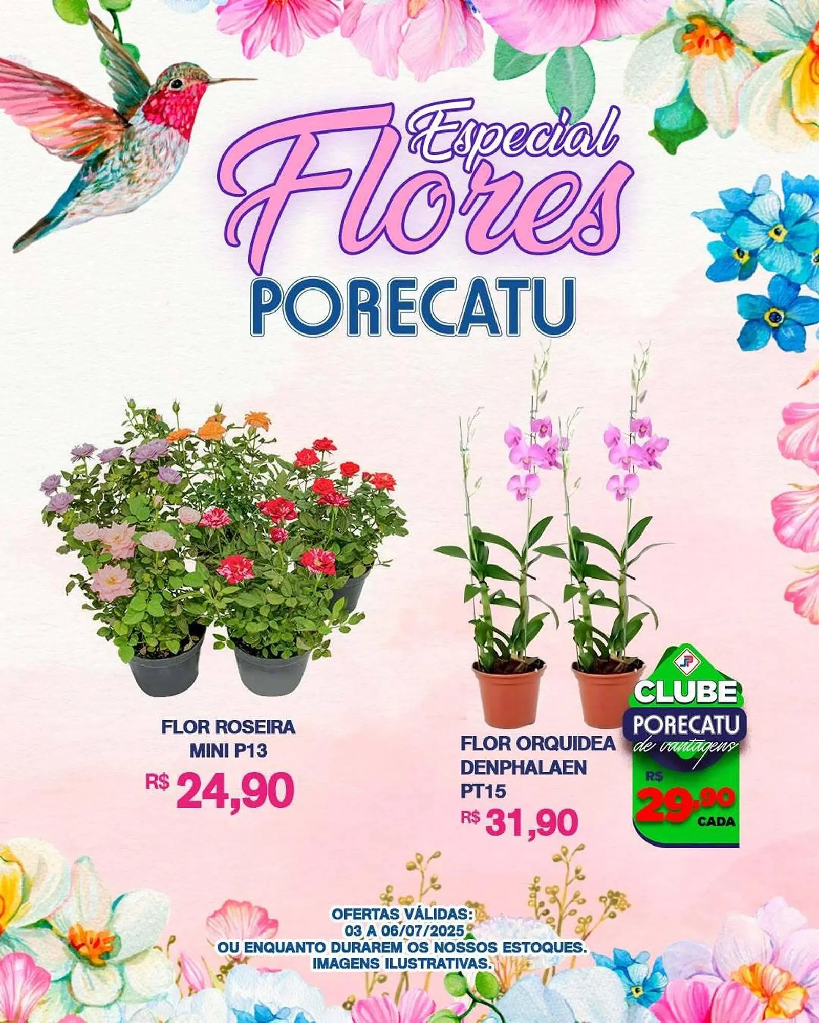 Encarte de Catálogo Supermercado Porecatu 3 de julho até 6 de julho 2025 - Pagina 2