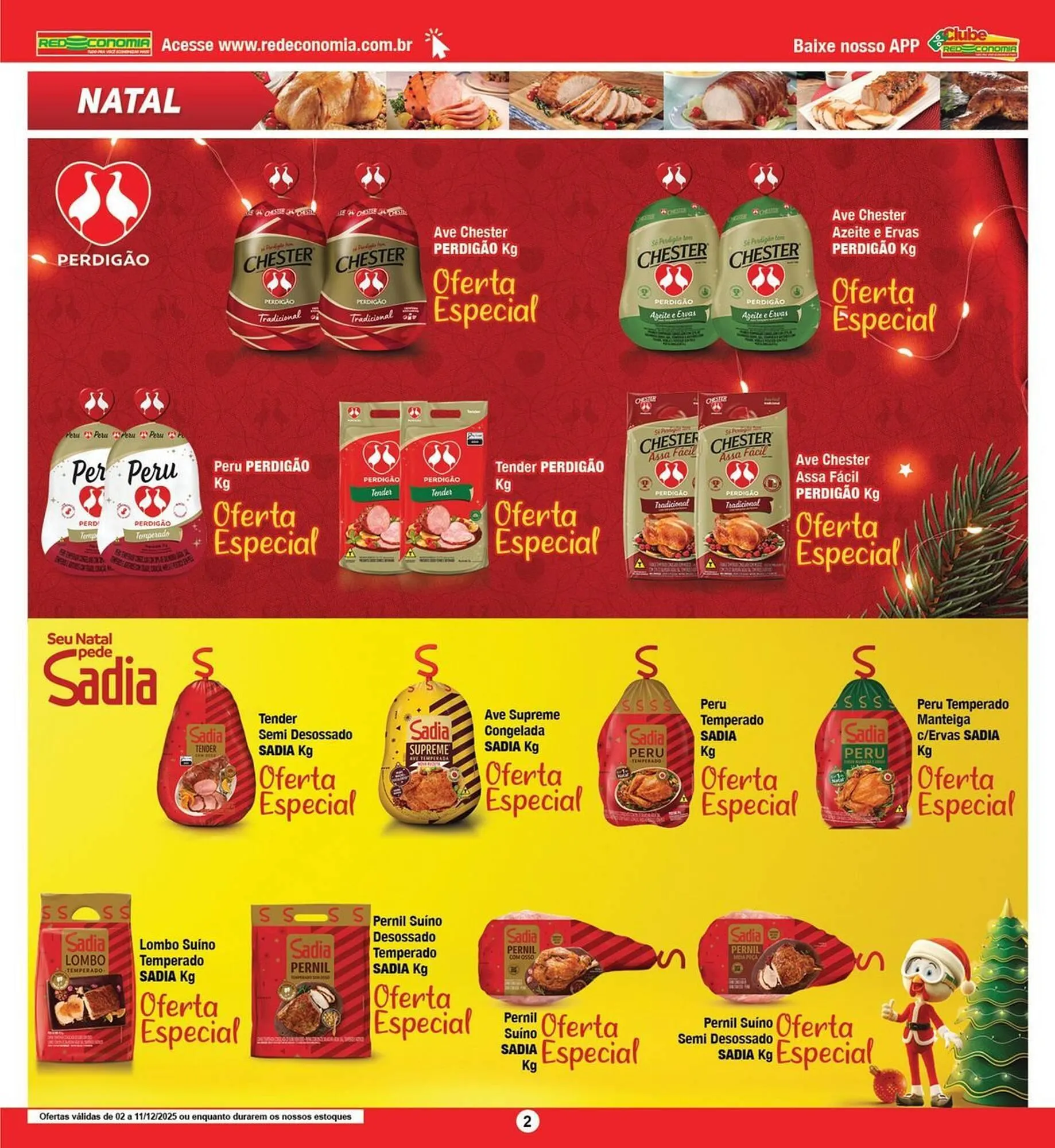 Encarte de Encarte Rede Economia 4 de dezembro até 11 de dezembro 2025 - Pagina 2