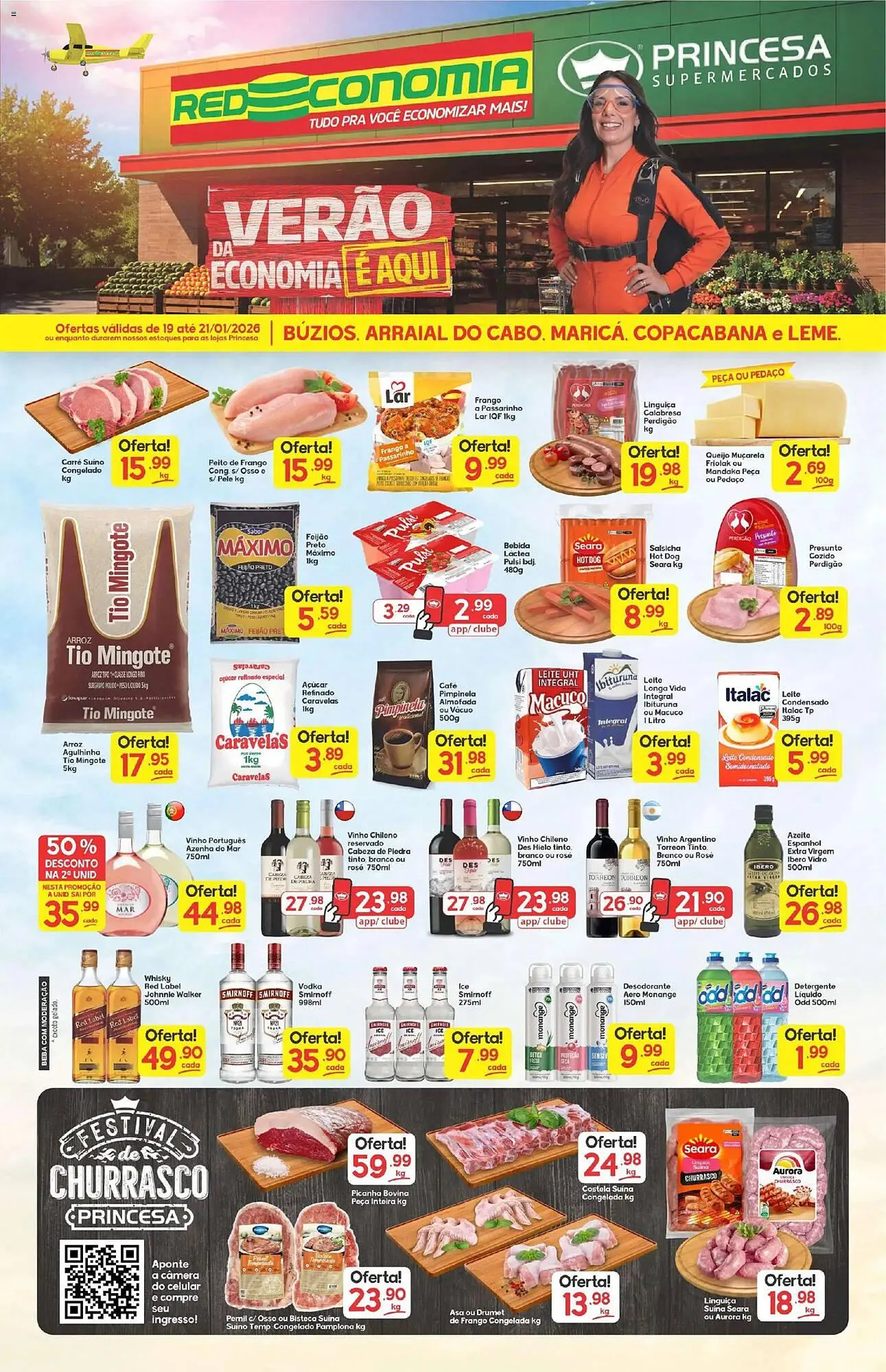 Encarte de Encarte Supermercados Princesa 19 de janeiro até 22 de janeiro 2026 - Pagina 1