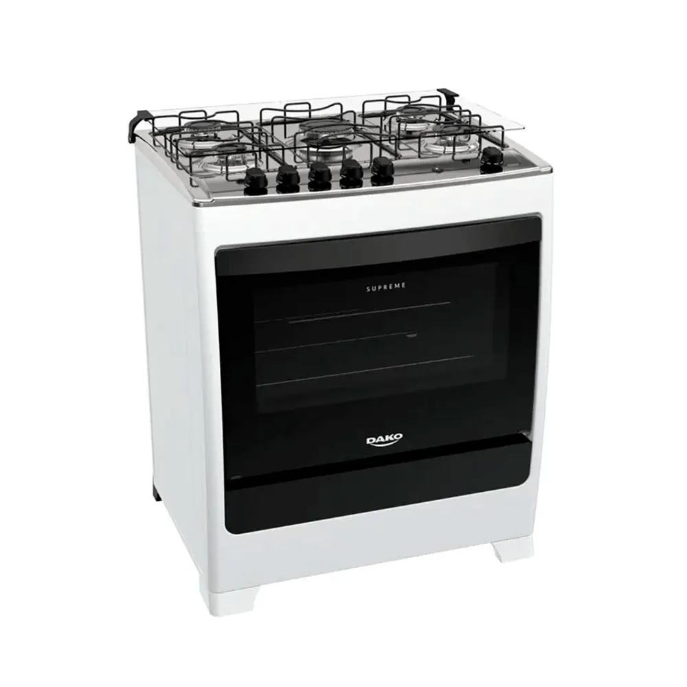 Fogão de Piso 5 Bocas Dako Supreme, Acendimento Automático - 300000565 Bivolt