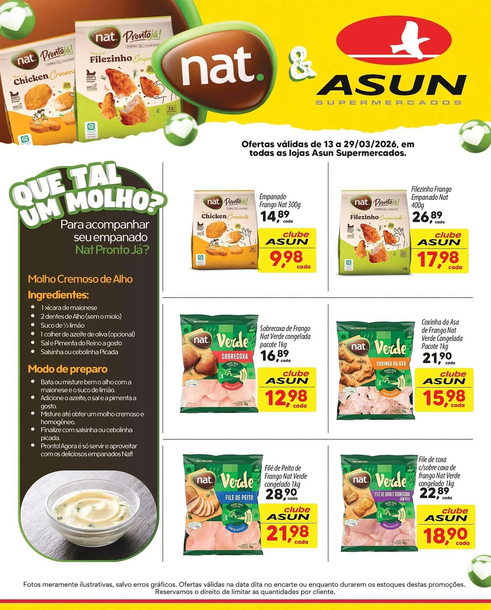 Encarte de Encarte Asun 13 de março até 29 de março 2026 - Pagina 1