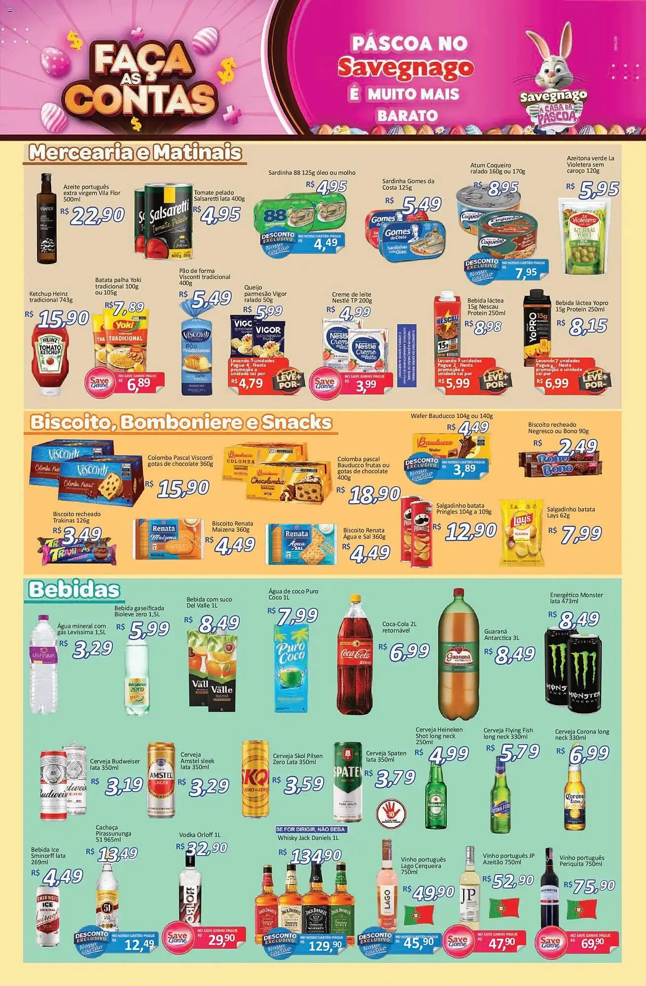Encarte de Catálogo Supermercados Savegnago 30 de março até 1 de abril 2026 - Pagina 3