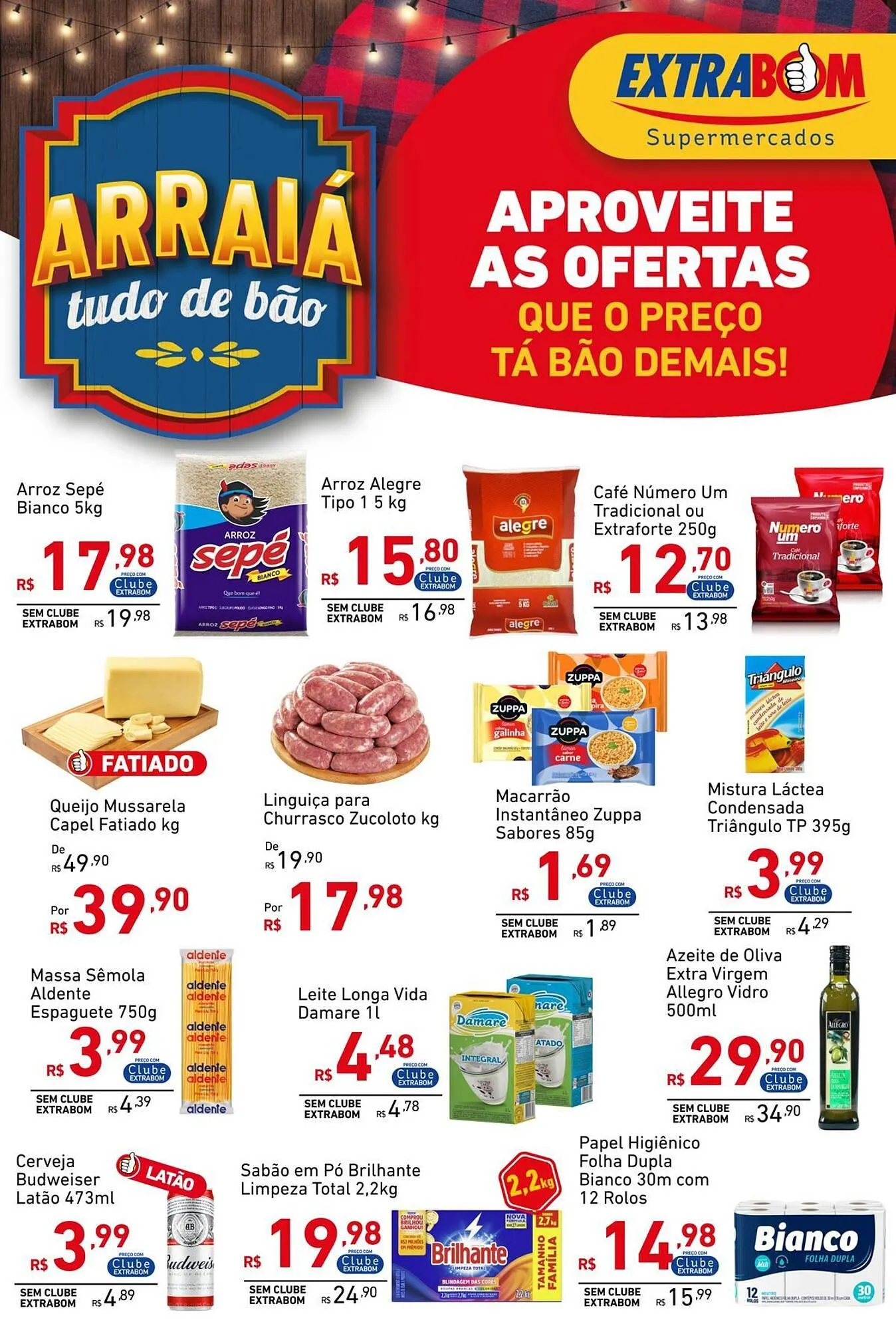 Encarte de Catálogo Extrabom Supermercados 7 de julho até 10 de julho 2025 - Pagina 1