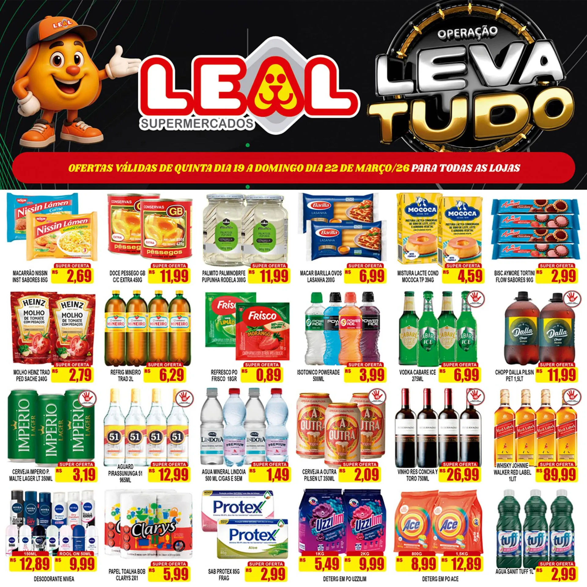 Encarte de Folheto Supermercado leal 19 de março até 22 de março 2026 - Pagina 5