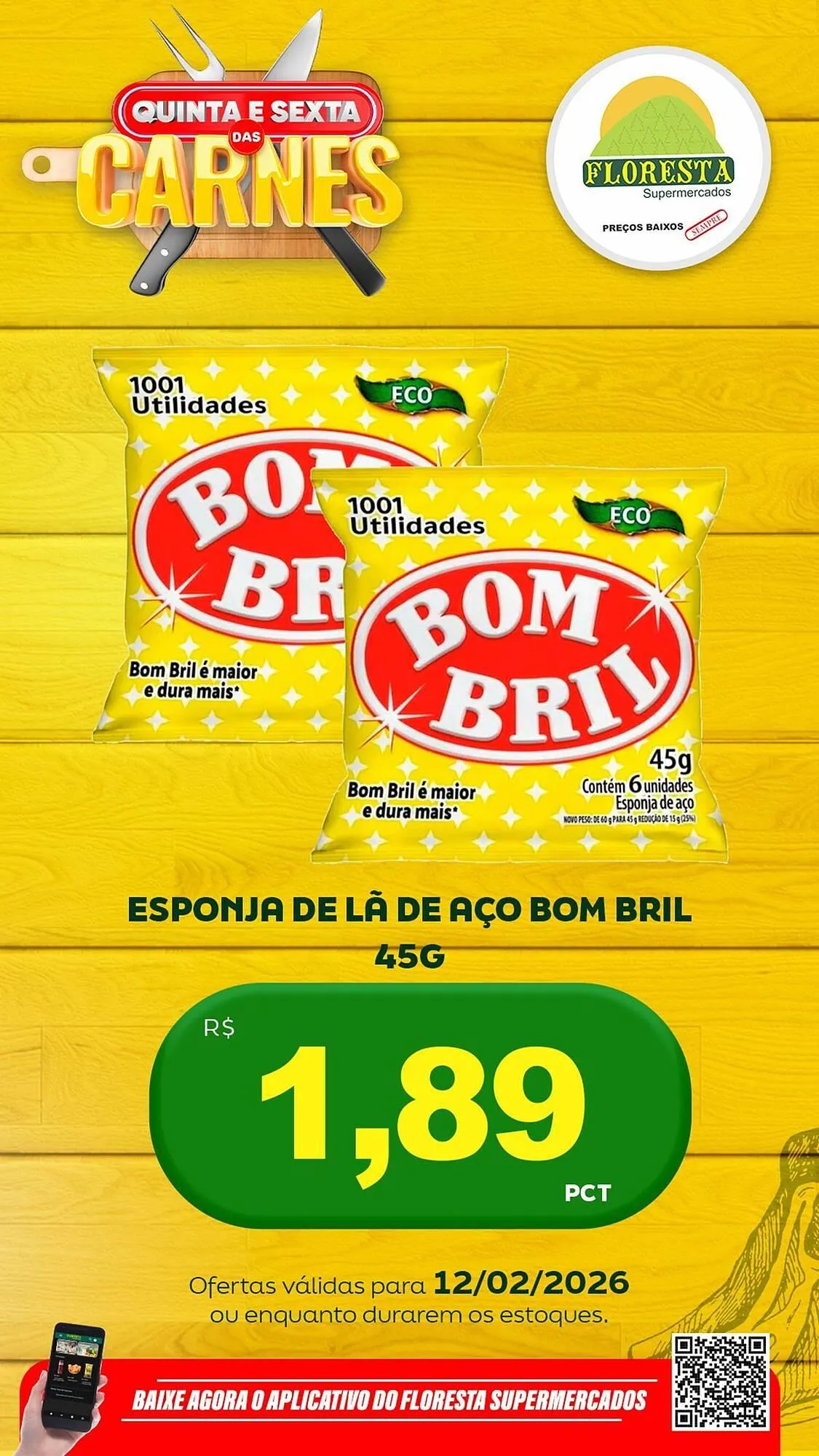 Encarte de Catálogo Floresta Supermercados 12 de fevereiro até 13 de fevereiro 2026 - Pagina 23