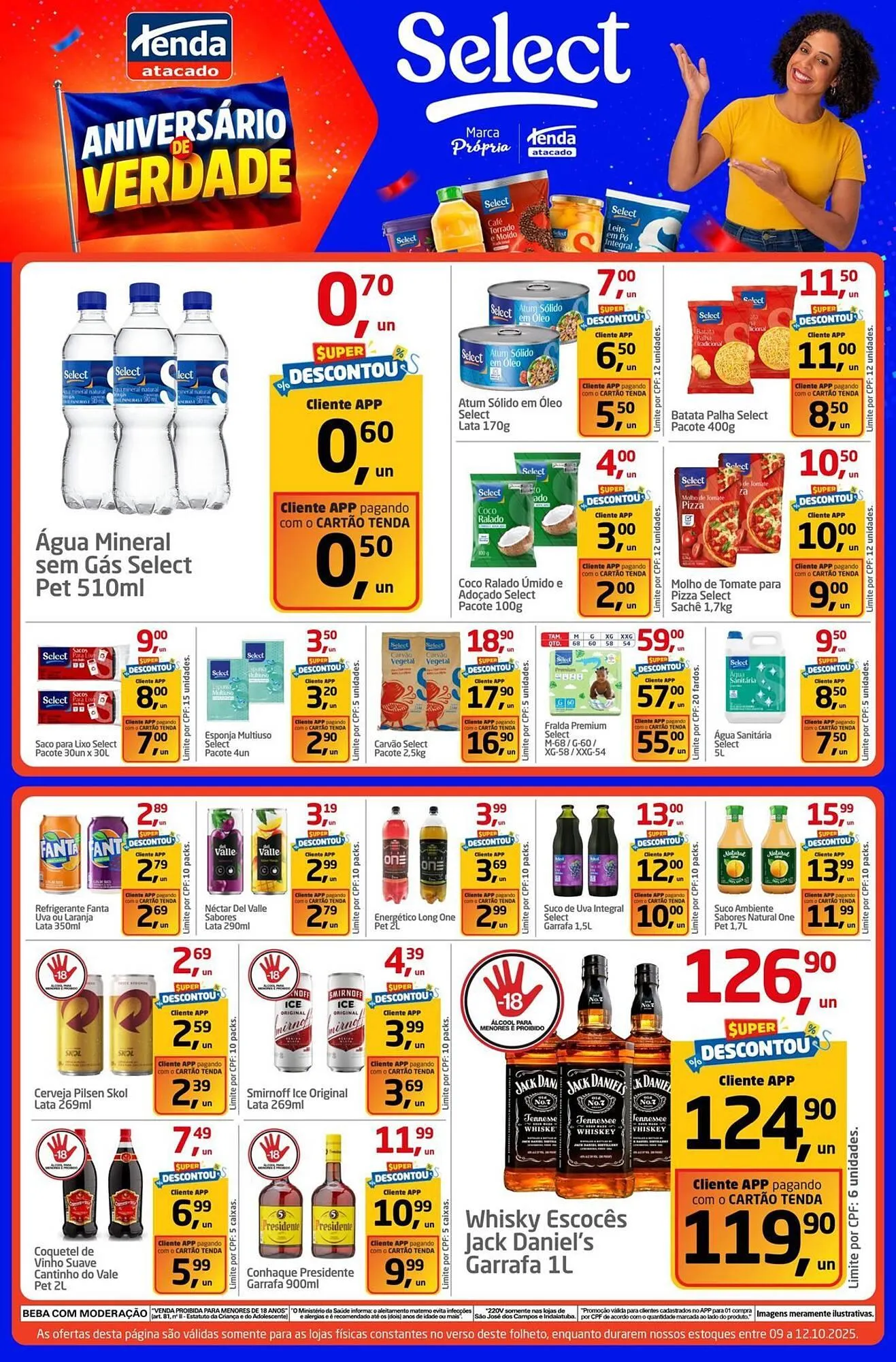 Encarte de Folheto Tenda Atacado 9 de outubro até 12 de outubro 2025 - Pagina 2