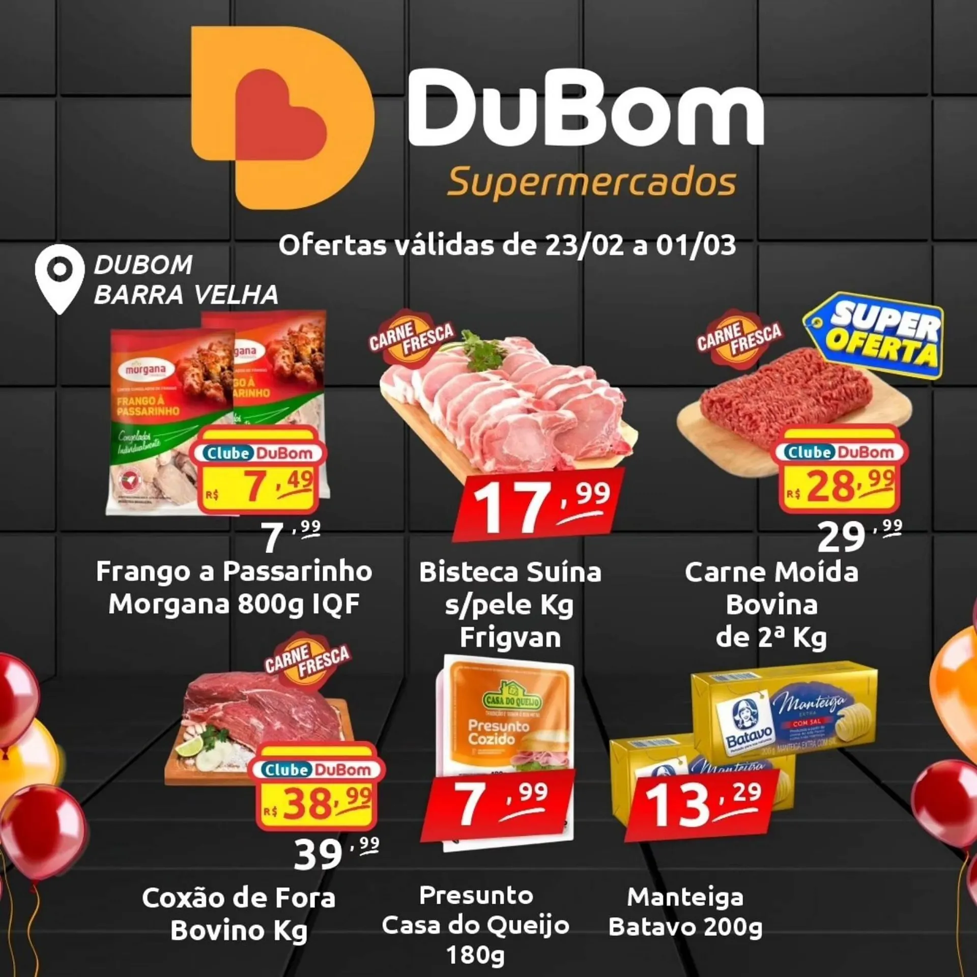 Encarte de Catálogo Dubom Supermercados 23 de fevereiro até 1 de março 2026 - Pagina 1
