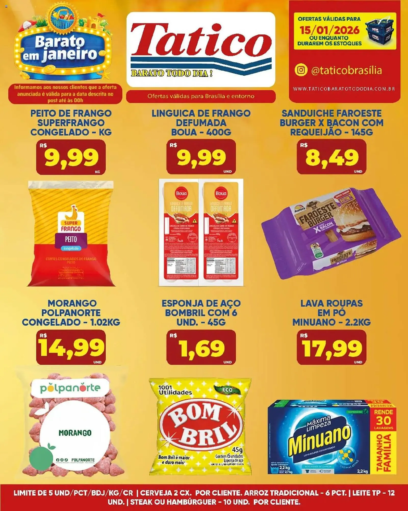 Encarte de Tabloide Tatico 15 de janeiro até 15 de janeiro 2026 - Pagina 14