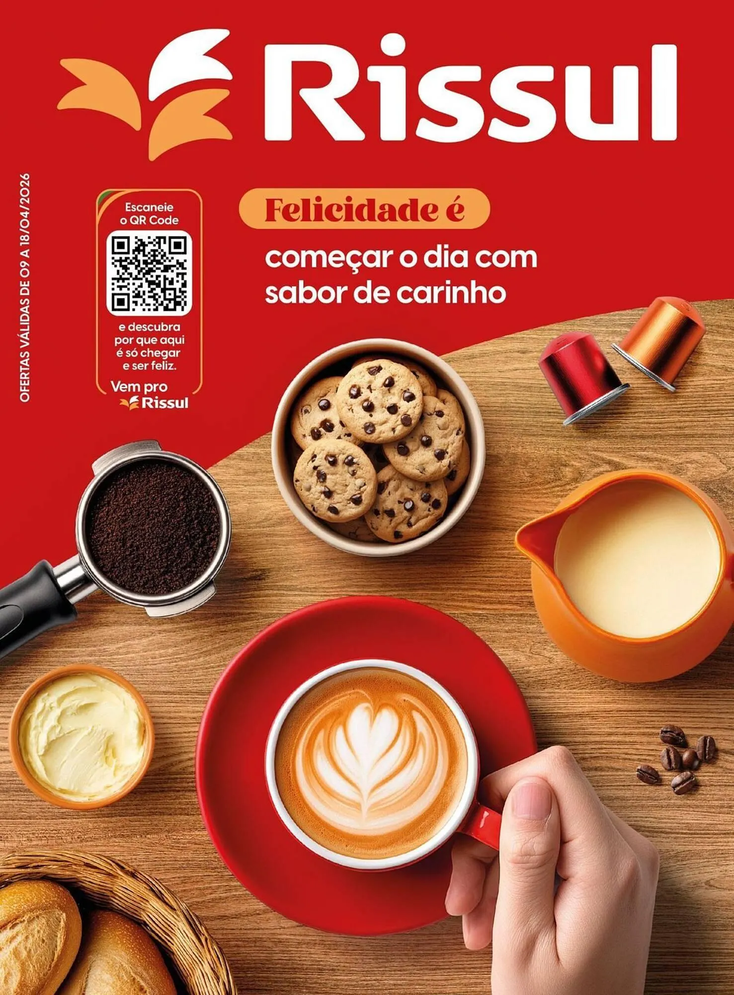 Encarte de Catálogo Supper Rissul 9 de abril até 18 de abril 2026 - Pagina 1