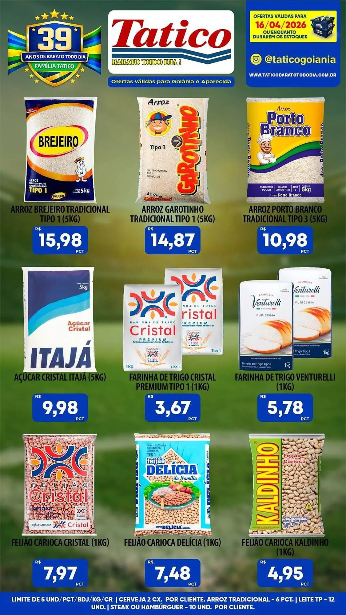 Encarte de Tabloide Tatico 16 de abril até 16 de abril 2026 - Pagina 1