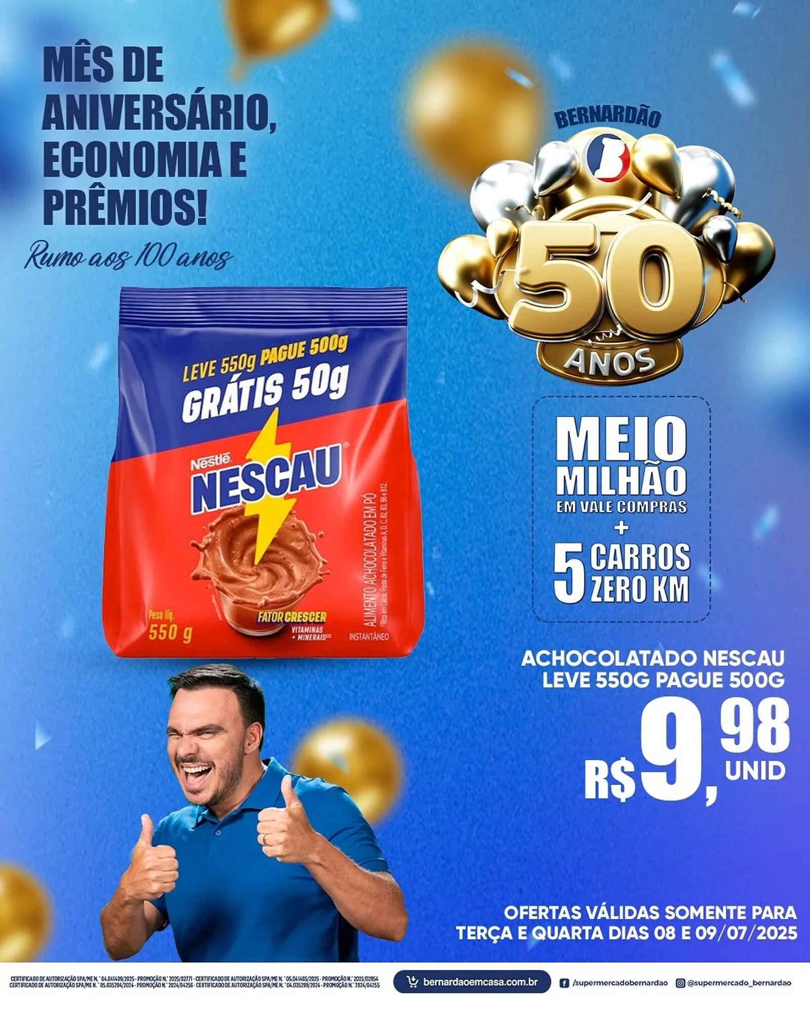 Encarte de Catálogo Supermercado Bernardão 8 de julho até 9 de julho 2025 - Pagina 4