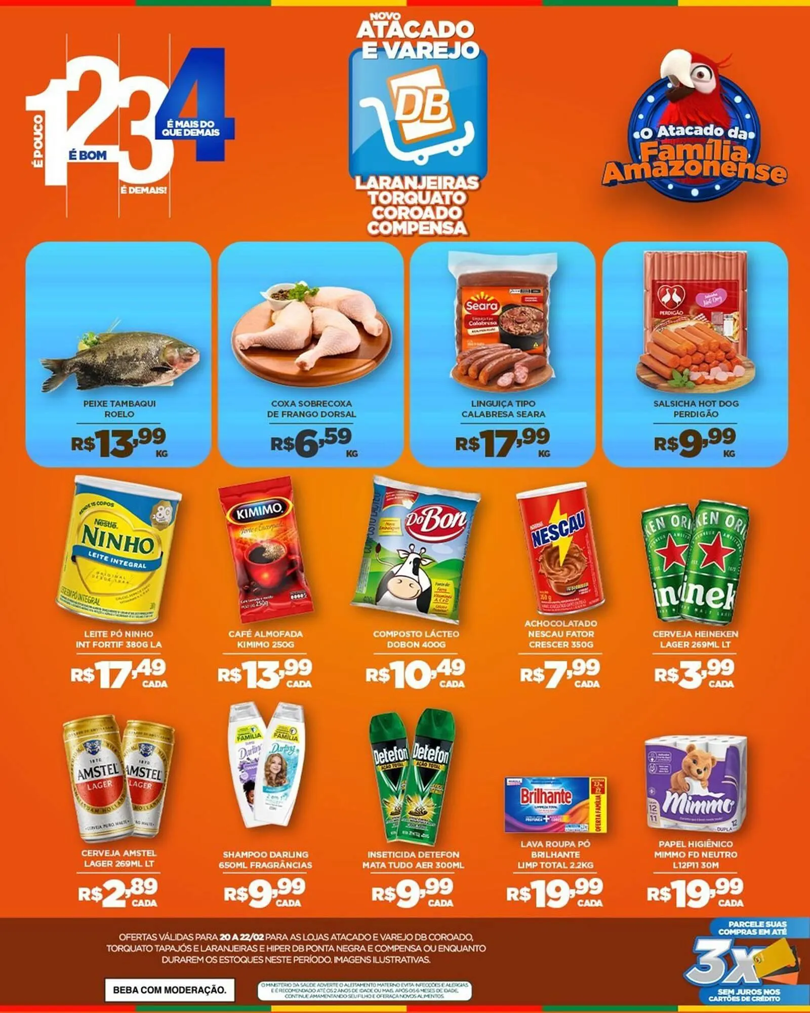 Encarte de Catálogo DB Supermercados 20 de fevereiro até 22 de fevereiro 2026 - Pagina 3