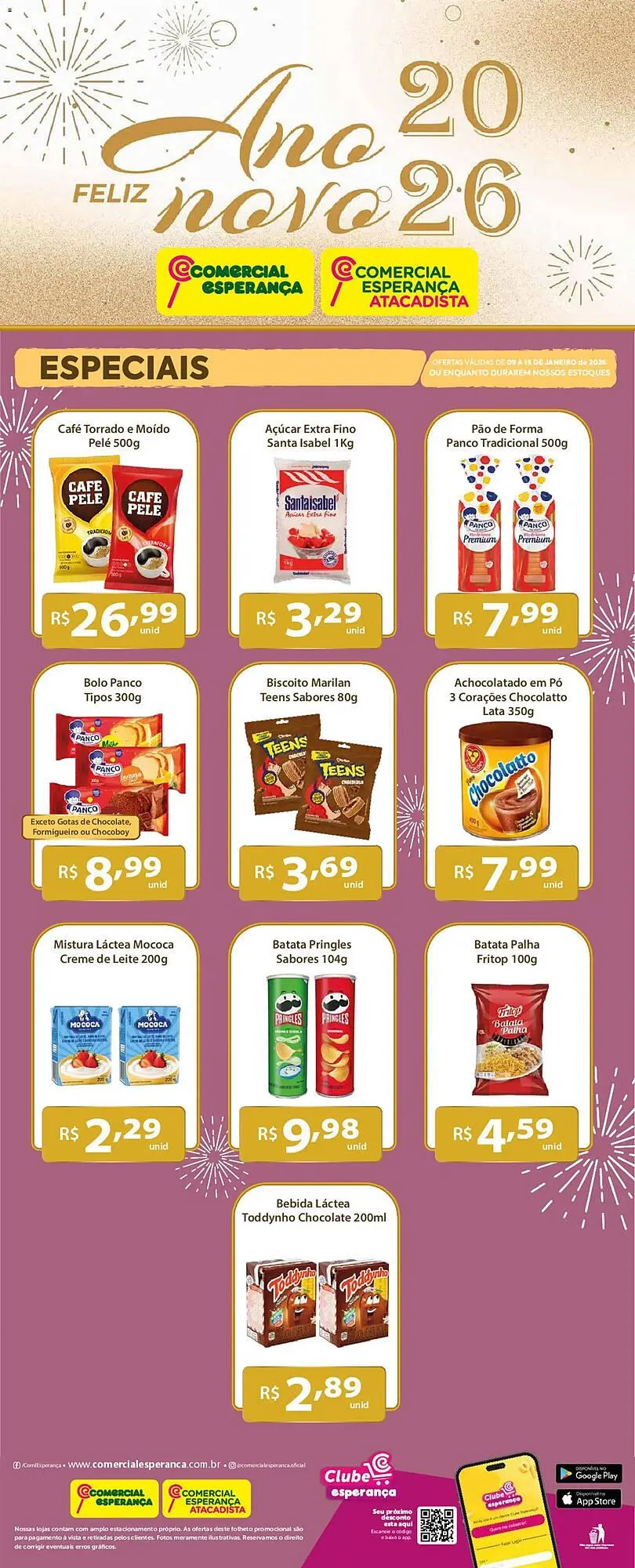 Encarte de Folheto Comercial Esperança 9 de janeiro até 15 de janeiro 2026 - Pagina 2