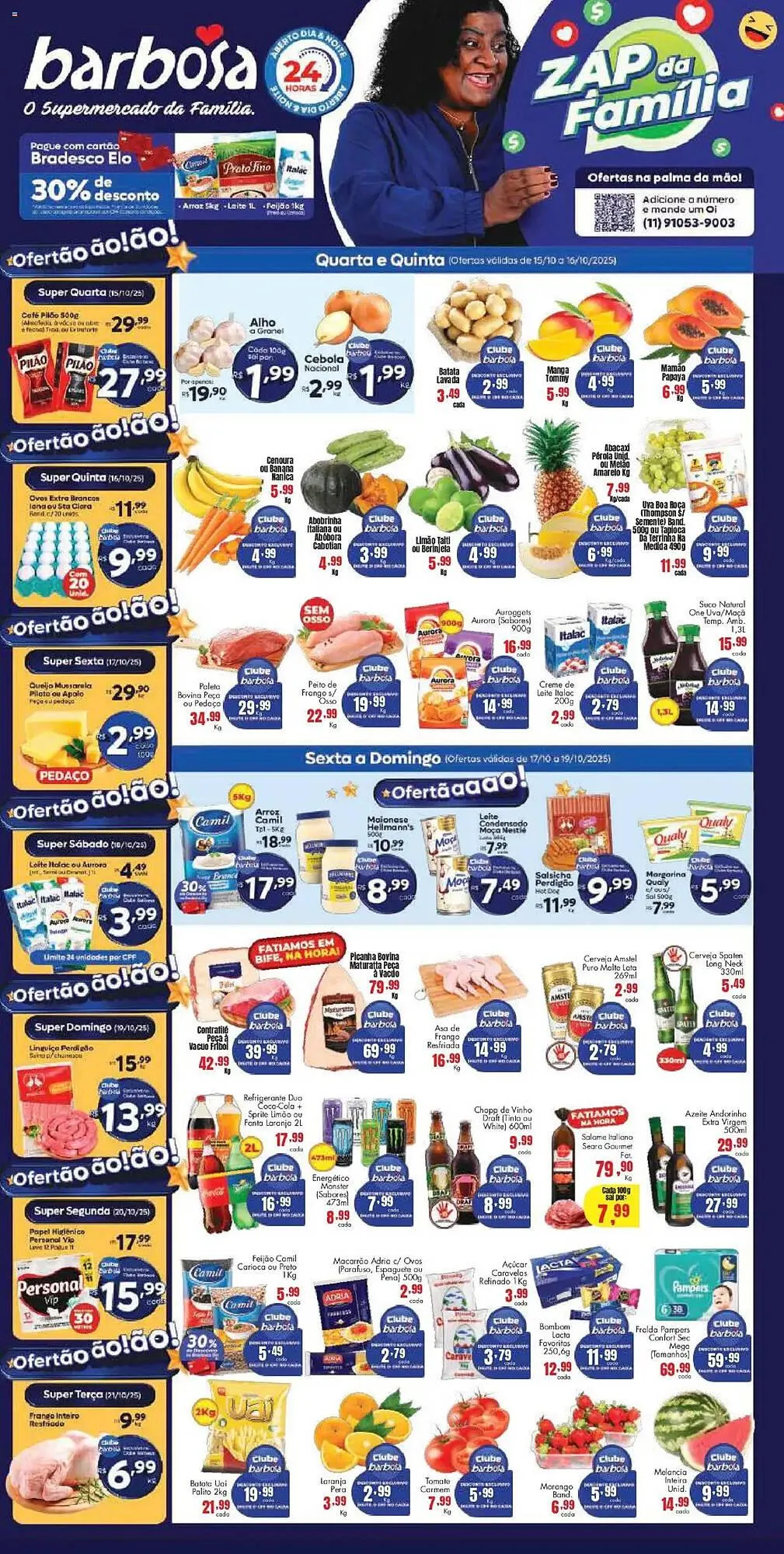 Tabloide Barbosa Supermercados - 1