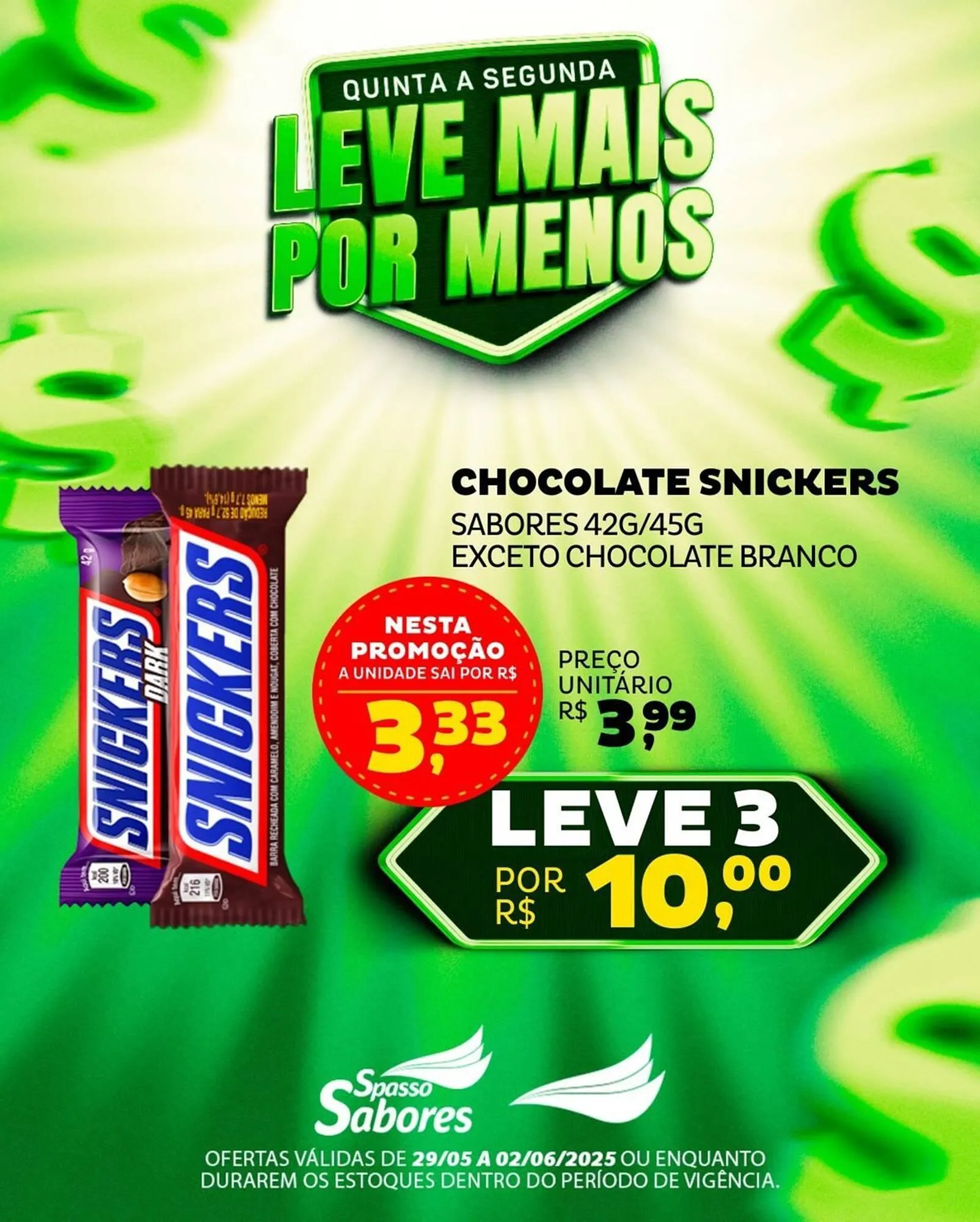 Encarte de Catálogo Spasso Sabores 29 de maio até 2 de junho 2025 - Pagina 4