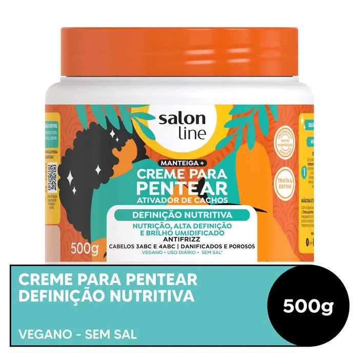 Creme para Pentear Salon Line Definição Nutritiva 500g