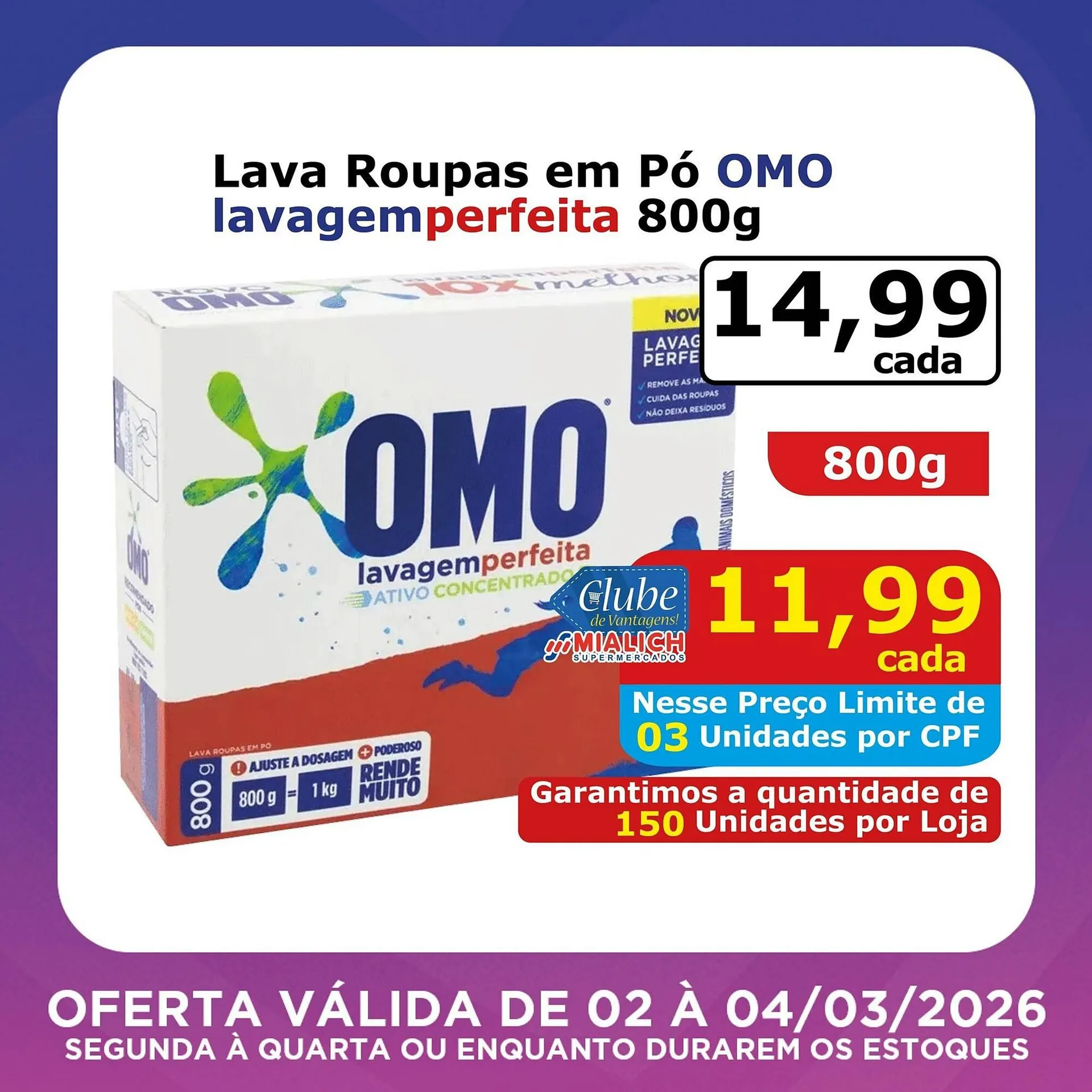 Encarte de Catálogo Mialich Supermercados 2 de março até 4 de março 2026 - Pagina 2