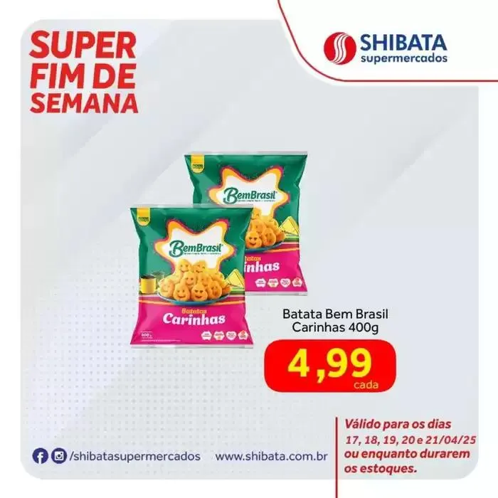 Encarte de Ofertas especiais atraentes para todos 17 de abril até 21 de abril 2025 - Pagina 5