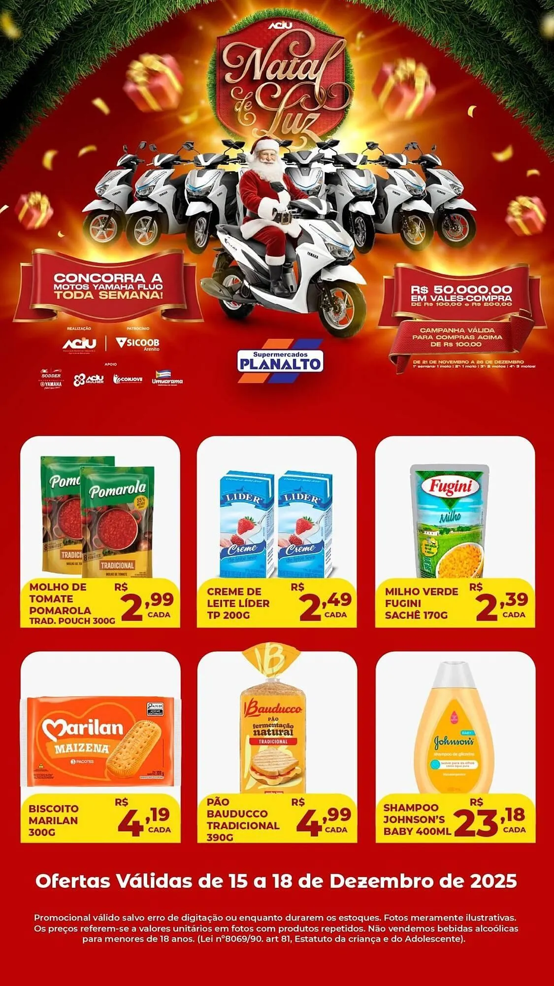 Encarte de Catálogo Supermercados Planalto 16 de dezembro até 18 de dezembro 2025 - Pagina 8