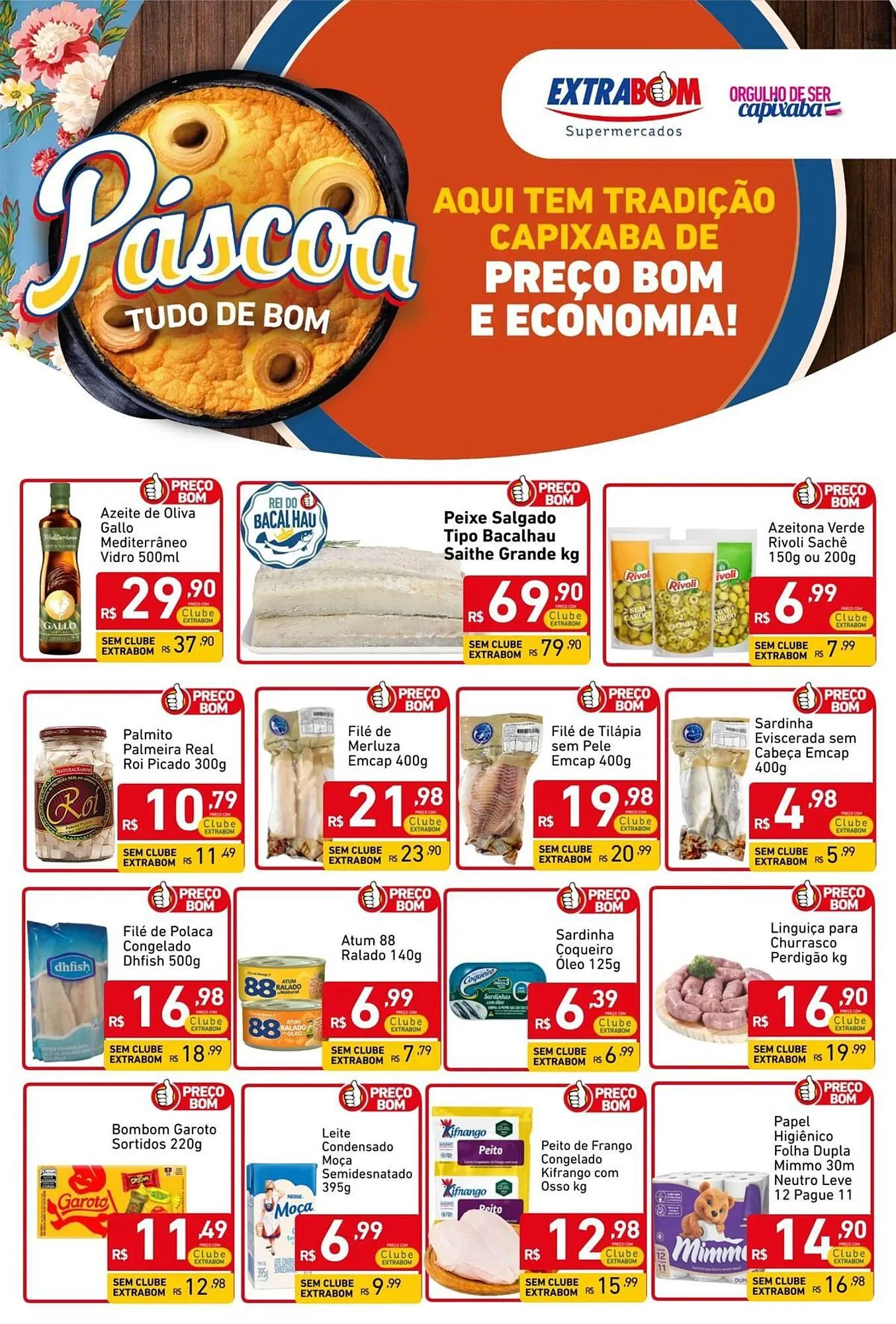 Encarte de Catálogo Extrabom Supermercados 26 de março até 8 de abril 2026 - Pagina 1