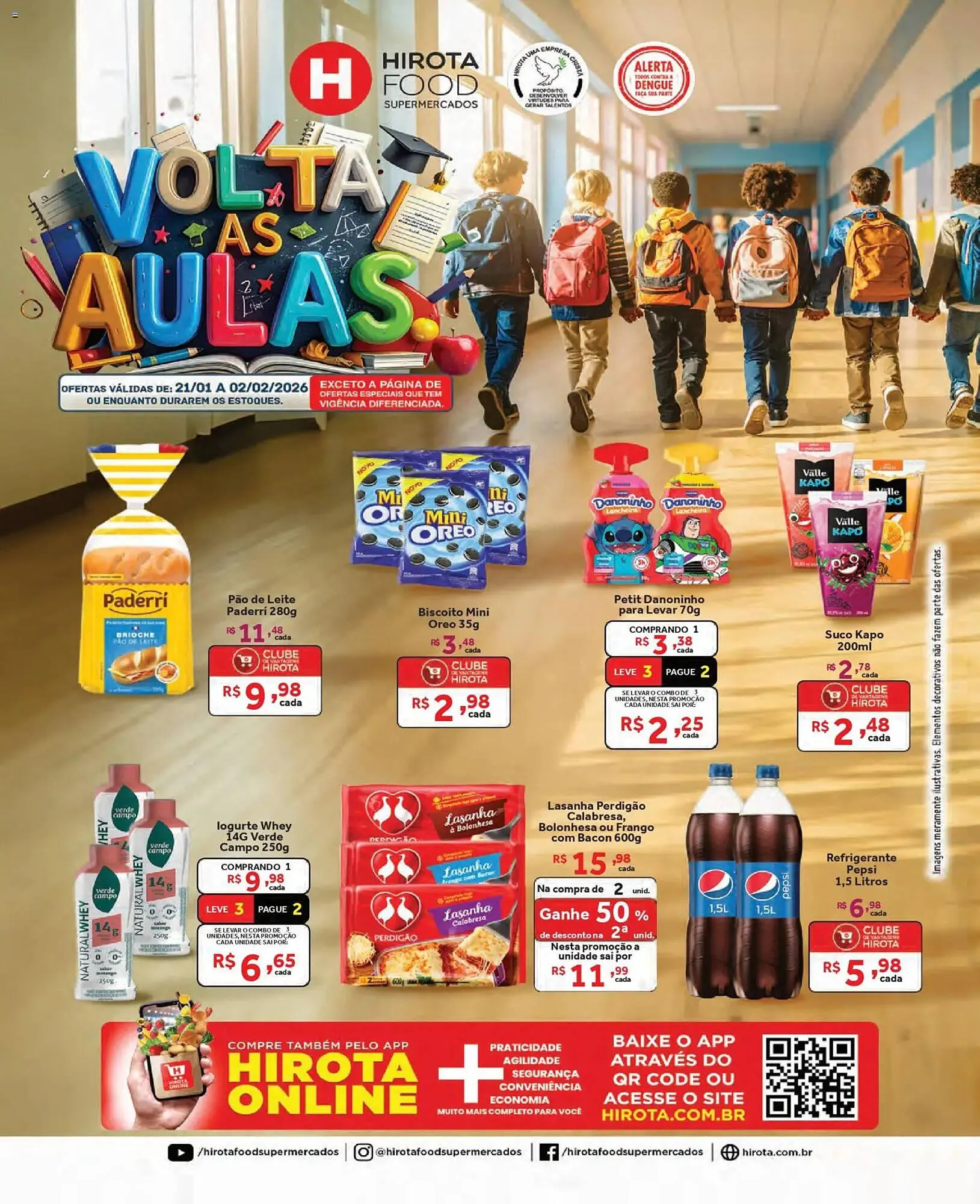 Encarte de Catálogo Hirota Food Supermercado 21 de janeiro até 2 de fevereiro 2026 - Pagina 1