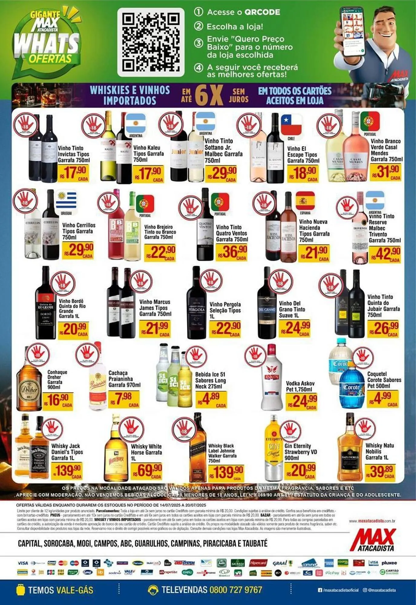 Encarte de Catálogo Max Atacadista 14 de julho até 20 de julho 2025 - Pagina 2