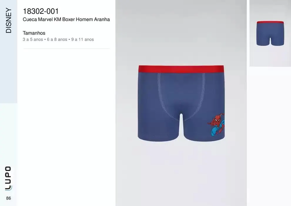 Encarte de Catálogo Underwear Kids 27 de fevereiro até 30 de junho 2025 - Pagina 104