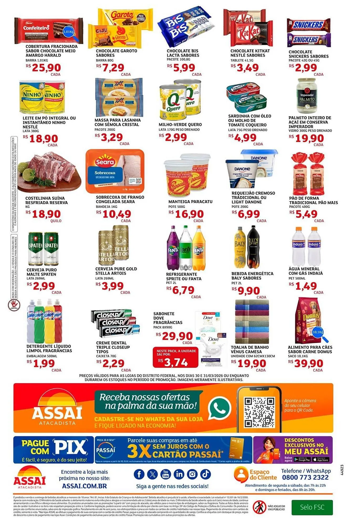 Encarte de Encarte Assaí Atacadista 30 de março até 31 de março 2026 - Pagina 2