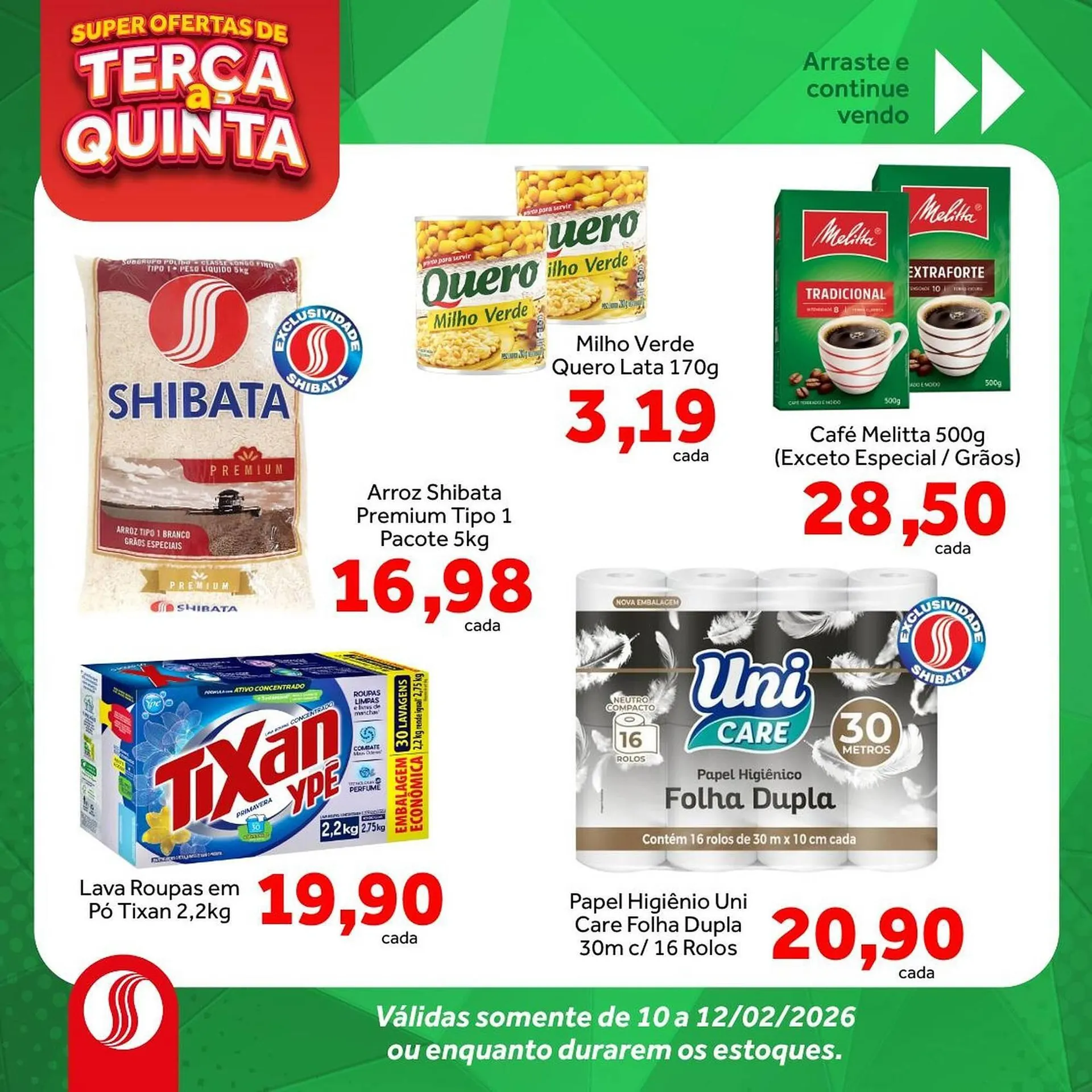 Encarte de Folheto Shibata Supermercados 10 de fevereiro até 12 de fevereiro 2026 - Pagina 4