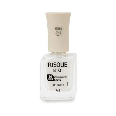 Esmalte Risque Bio Lírio Branco 9ml