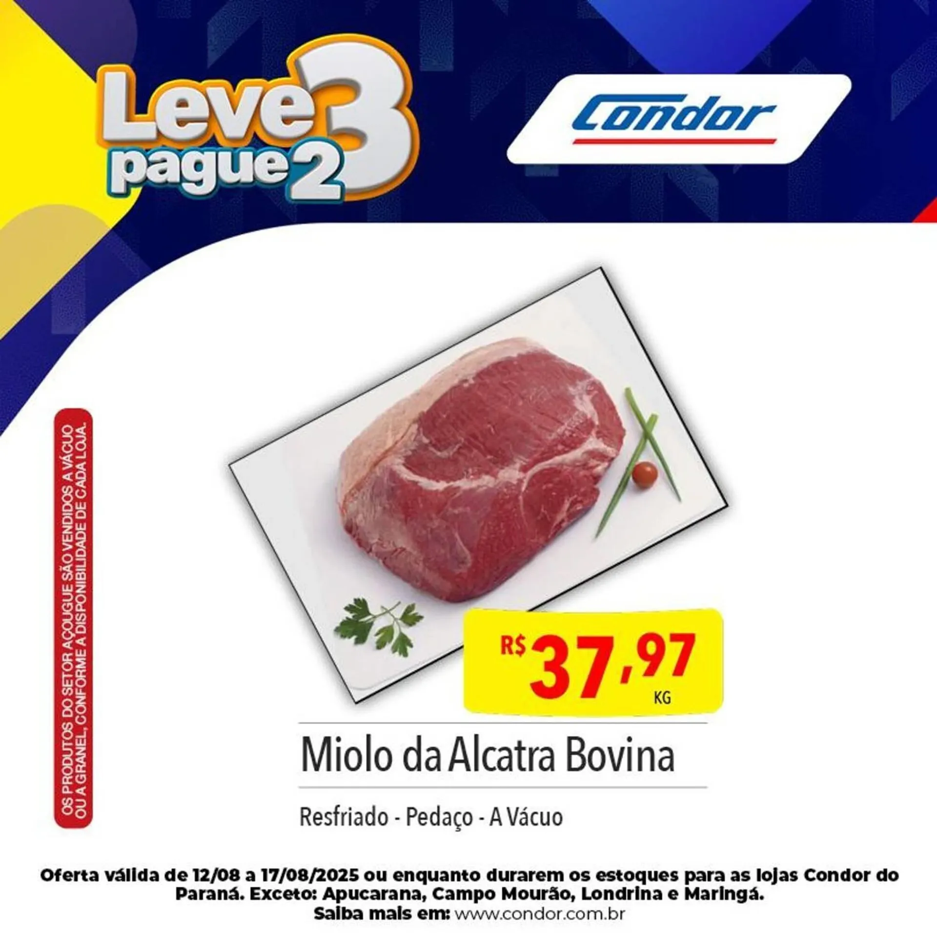 Encarte de Catálogo Supermercados Condor 12 de agosto até 17 de agosto 2025 - Pagina 7