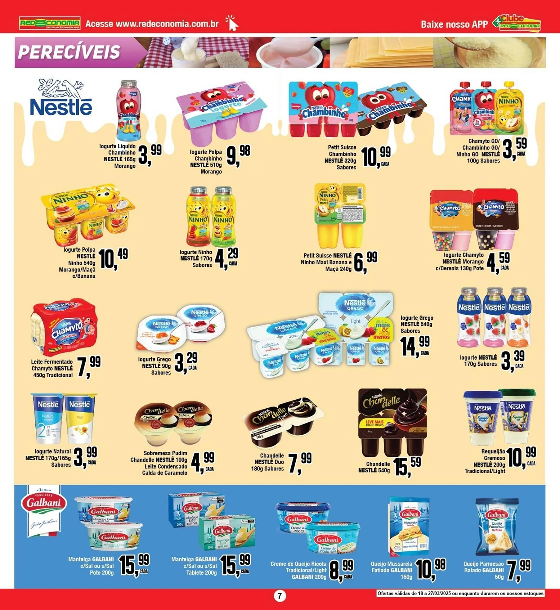 Encarte de Catálogo Rede Economia 18 de março até 27 de março 2025 - Pagina 7