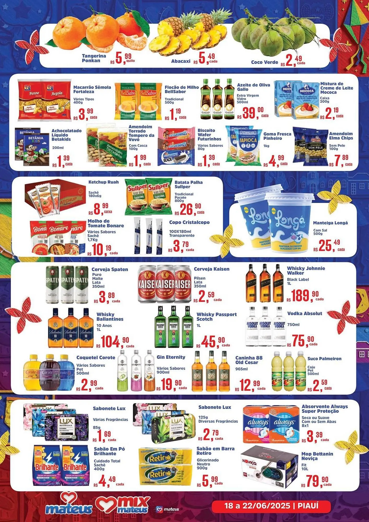 Encarte de Catálogo Supermercados Mateus 18 de junho até 22 de junho 2025 - Pagina 2
