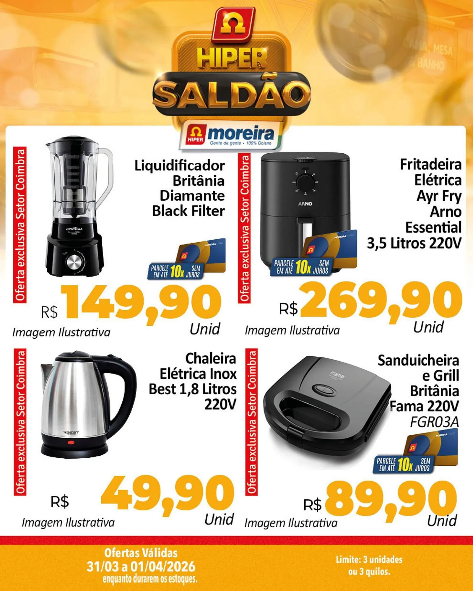 Encarte de Catálogo Hiper Moreira 31 de março até 1 de abril 2026 - Pagina 2