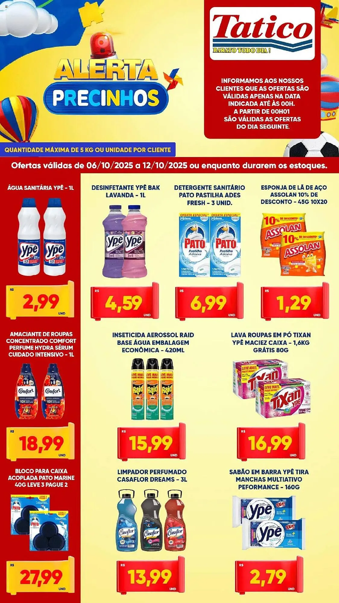 Encarte de Tabloide Tatico 6 de outubro até 13 de outubro 2025 - Pagina 6