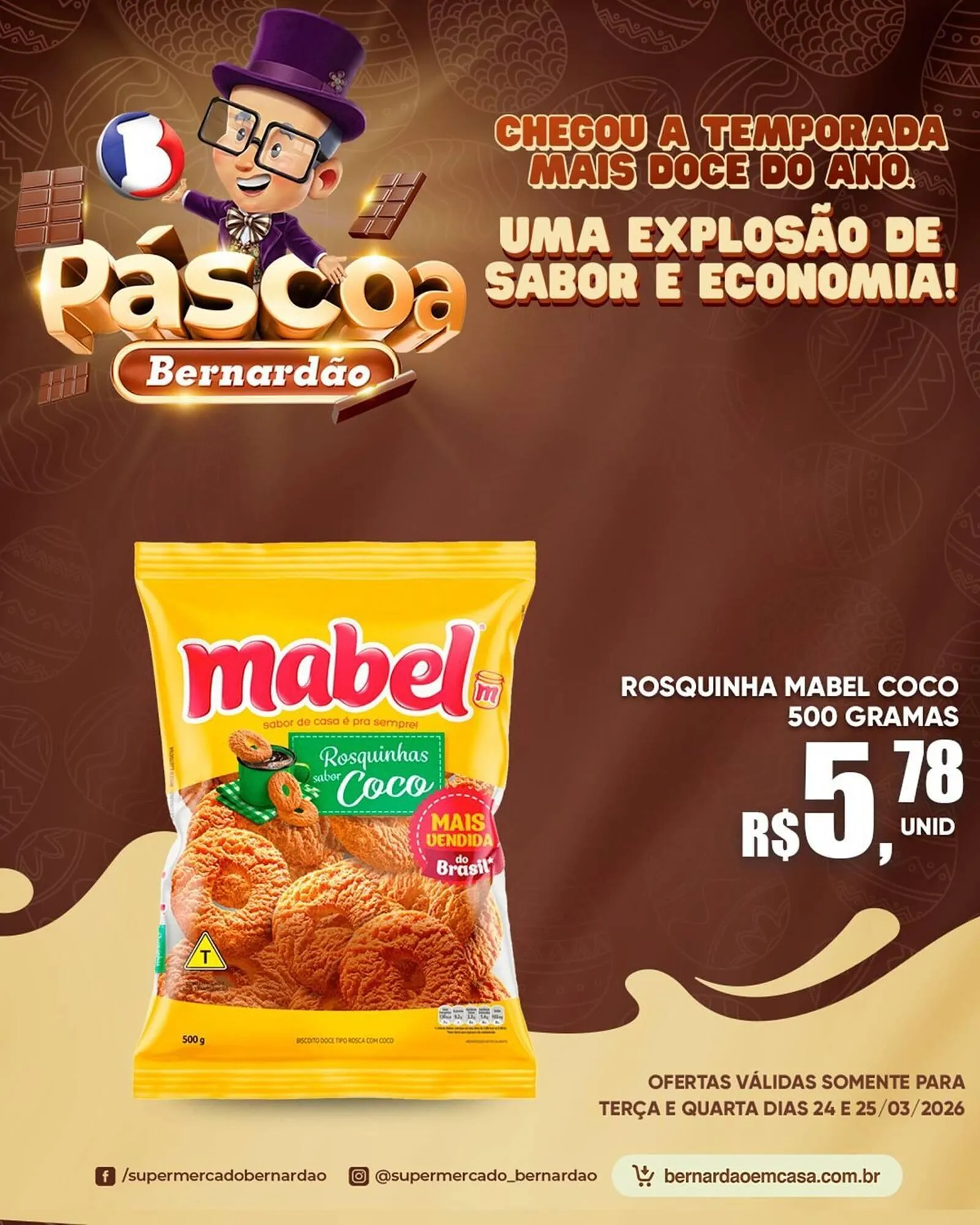 Encarte de Catálogo Supermercado Bernardão 24 de março até 25 de março 2026 - Pagina 9