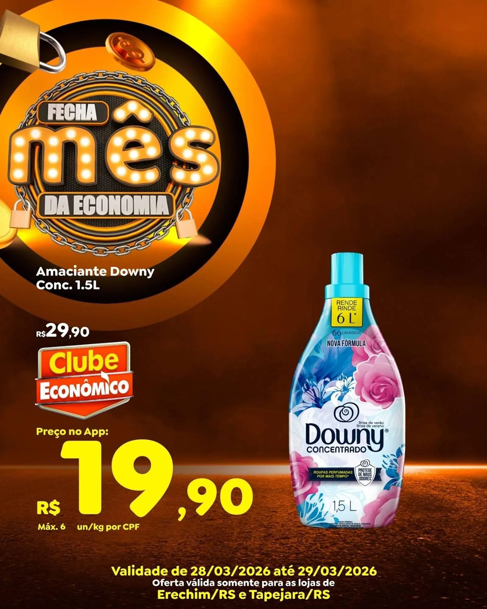 Encarte de Catálogo Econômico Atacadão 28 de março até 29 de março 2026 - Pagina 1