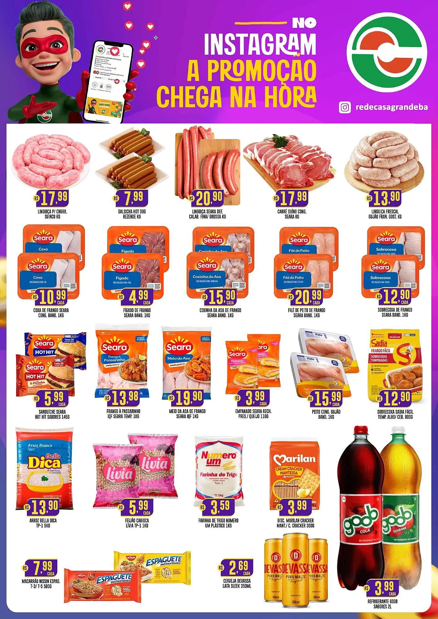 Encarte de Catálogo Casagrande Supermercados 12 de janeiro até 17 de janeiro 2026 - Pagina 1