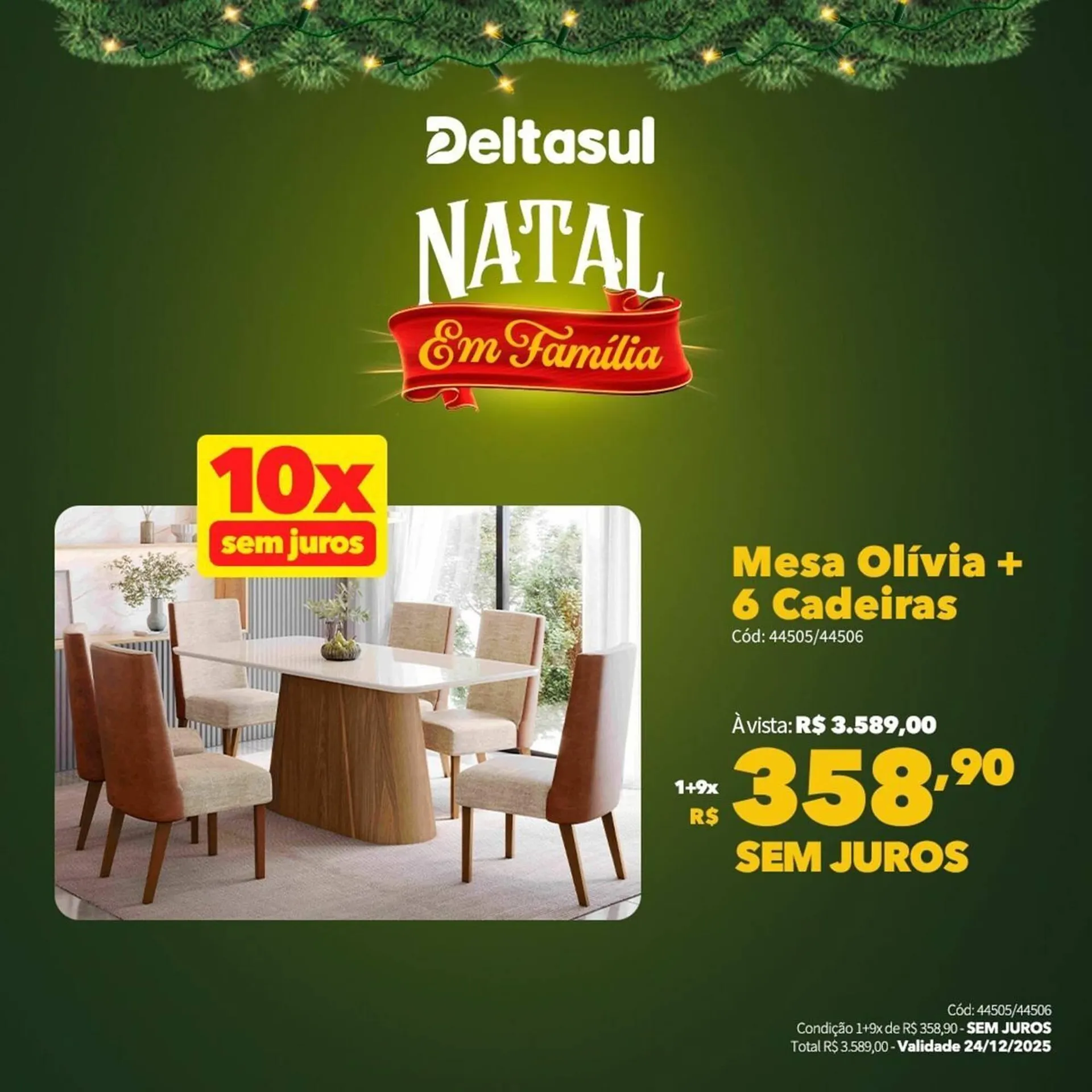 Encarte de Folheto Deltasul 4 de dezembro até 24 de dezembro 2025 - Pagina 1