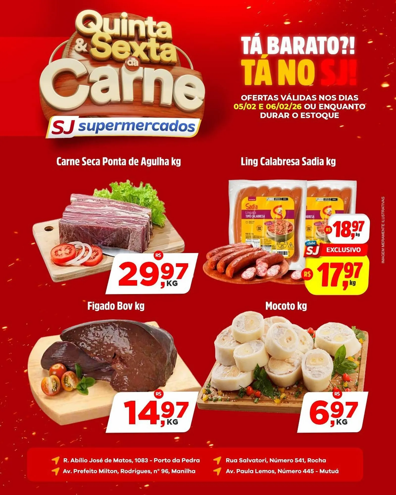 Encarte de Encarte Sj Supermercados 5 de fevereiro até 6 de fevereiro 2026 - Pagina 3
