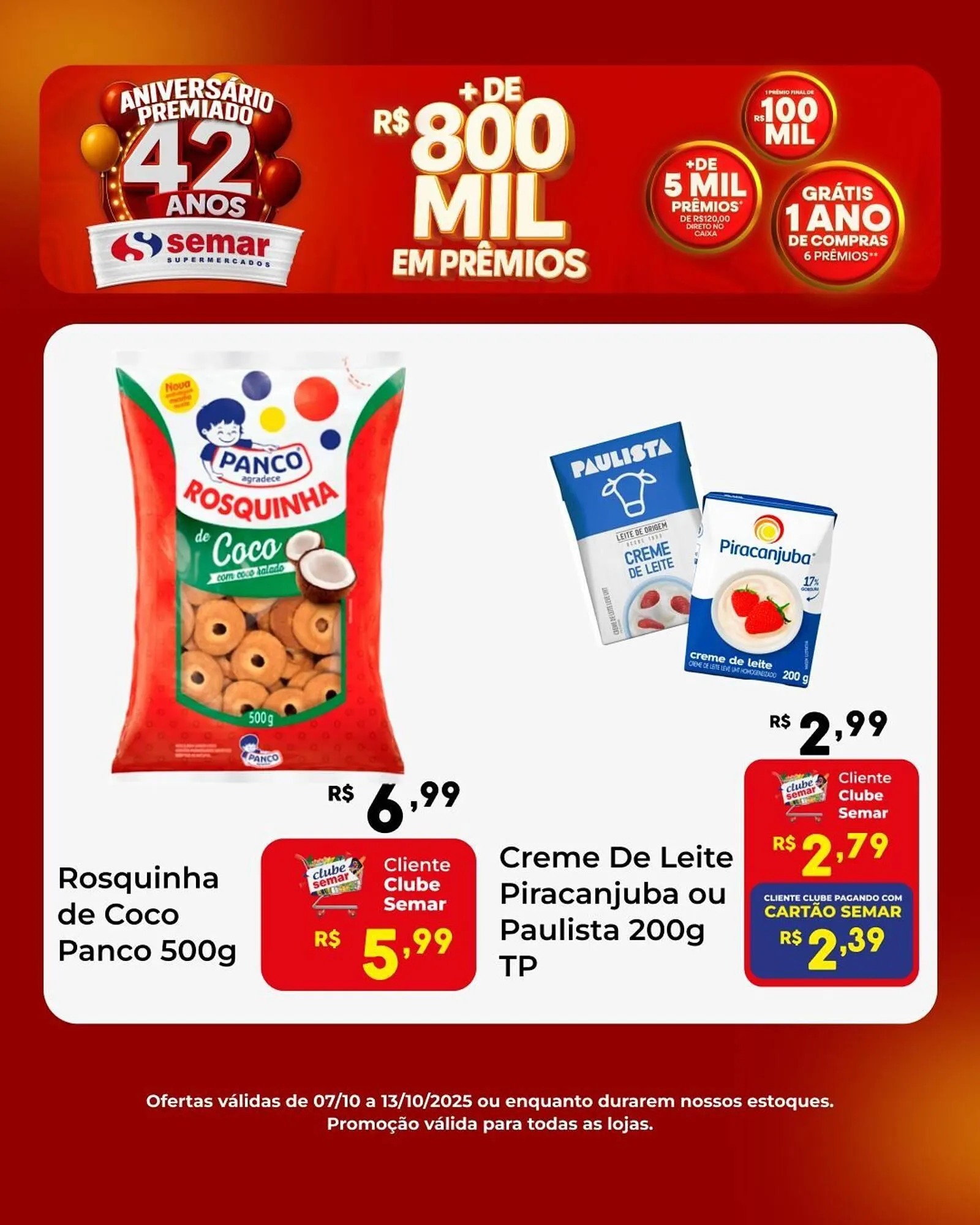 Encarte de Folheto Semar Supermercado 7 de outubro até 13 de outubro 2025 - Pagina 4