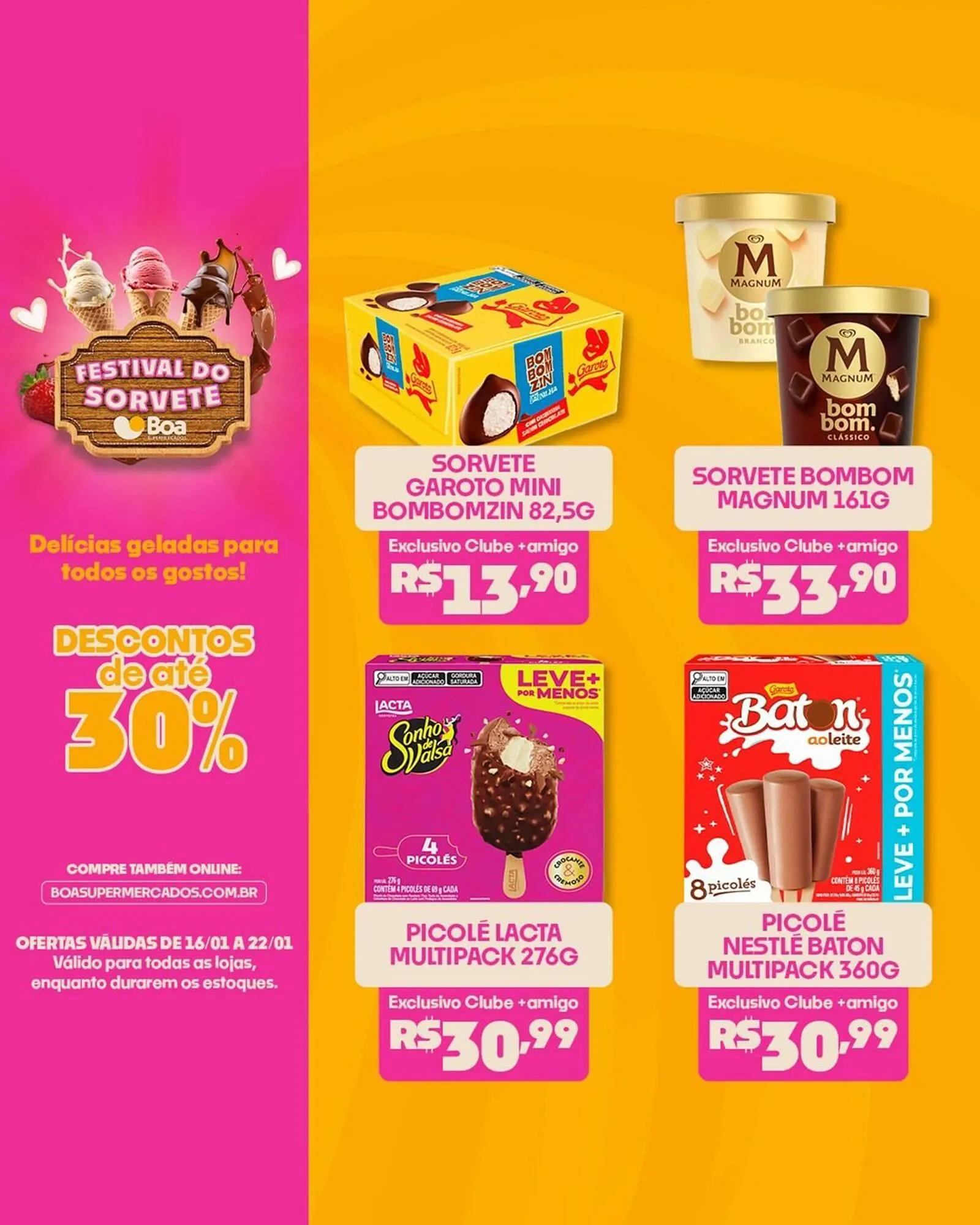 Encarte de Tabloide Boa Supermercados 19 de janeiro até 22 de janeiro 2026 - Pagina 6